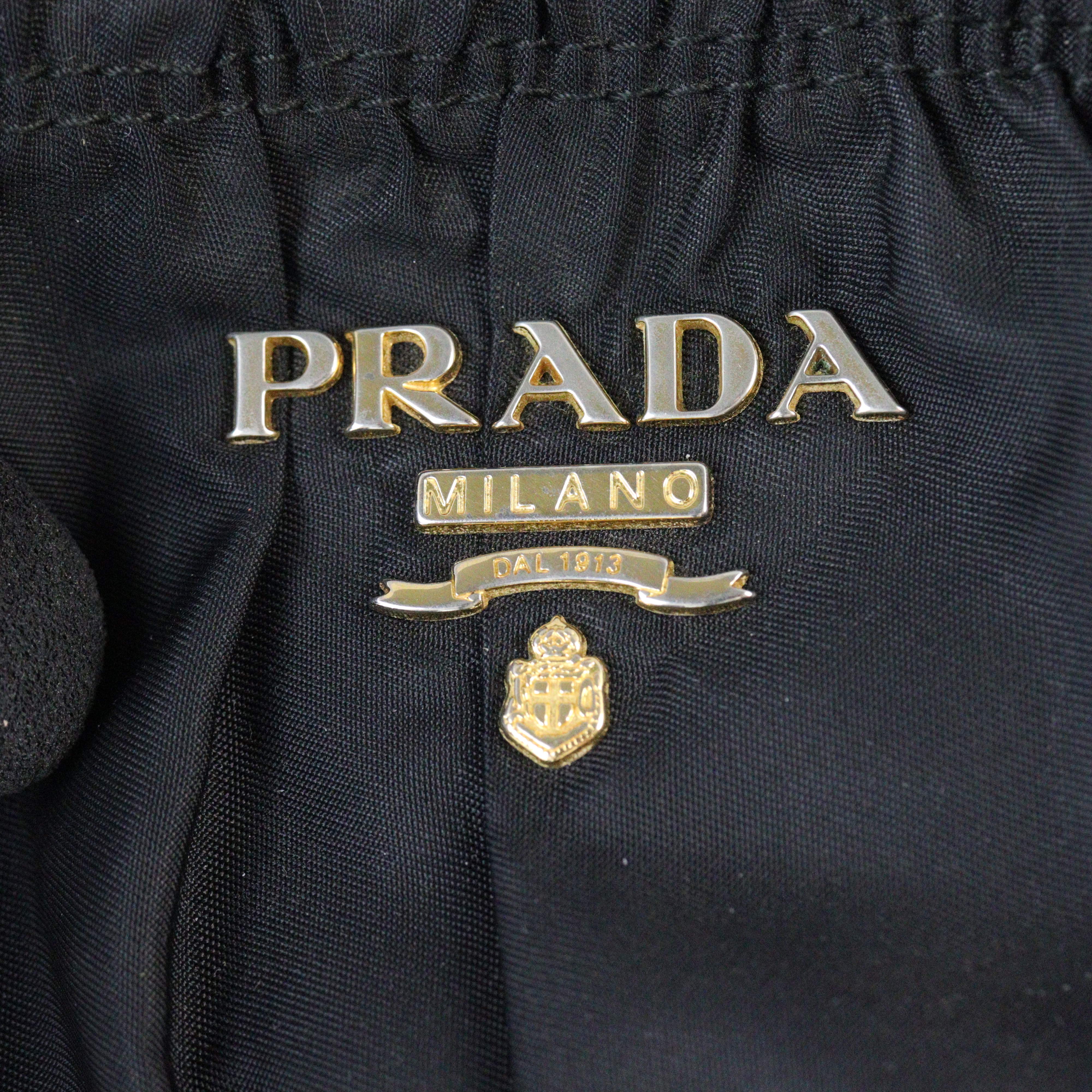 Prada Tessuto Gaufre Tote