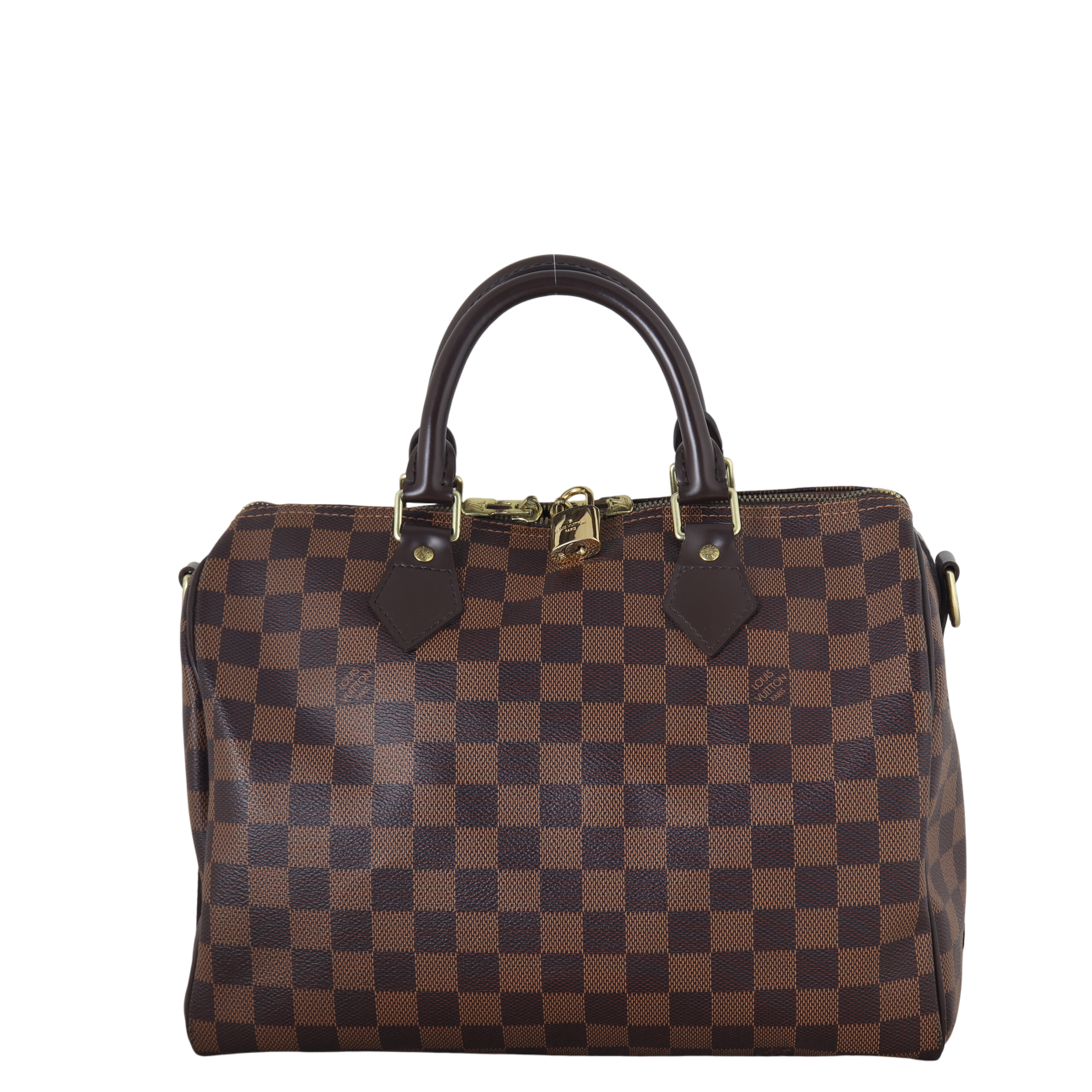 Louis Vuitton Speedy 30 Bandouliere Damier Ebene
