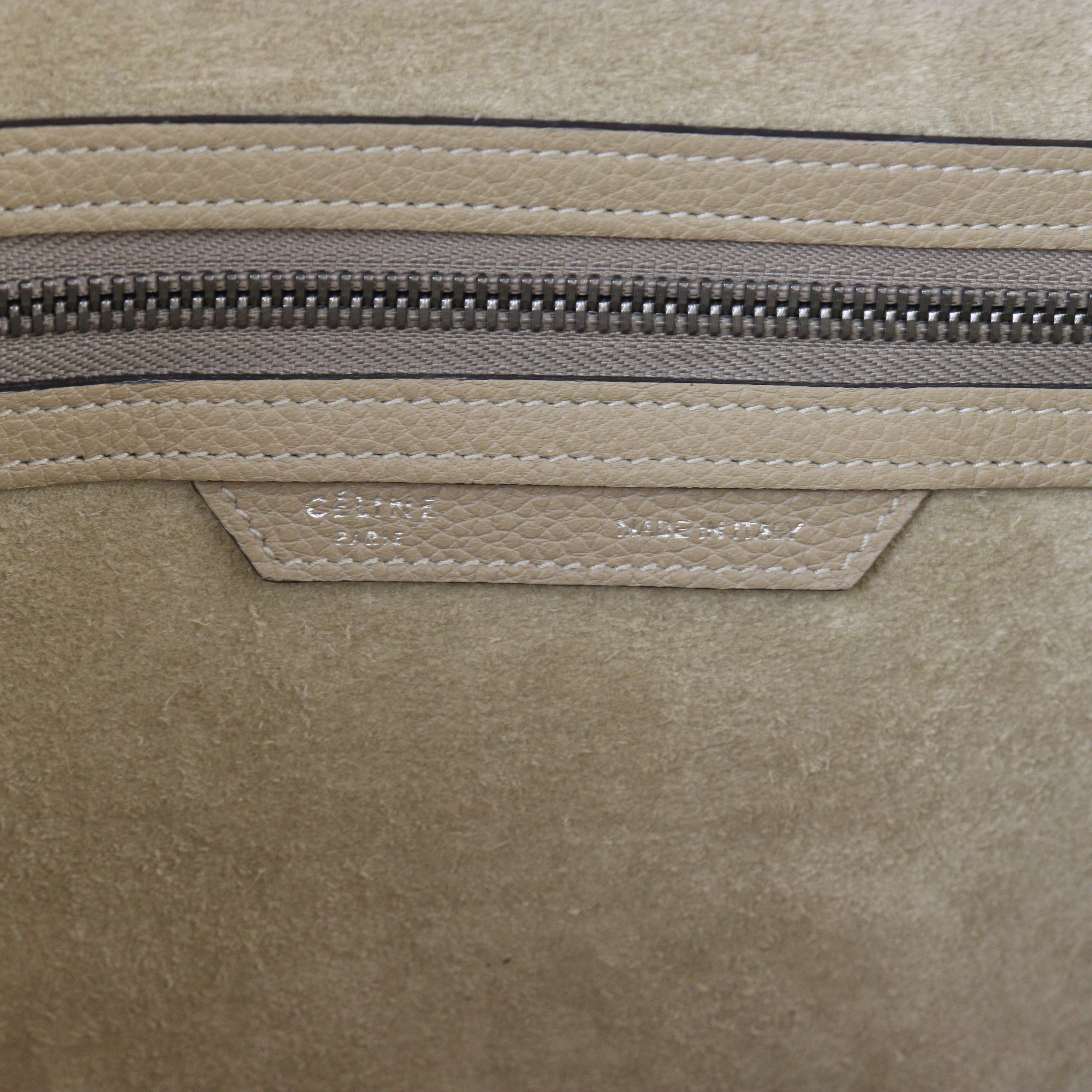 Celine Mini Luggage Tote