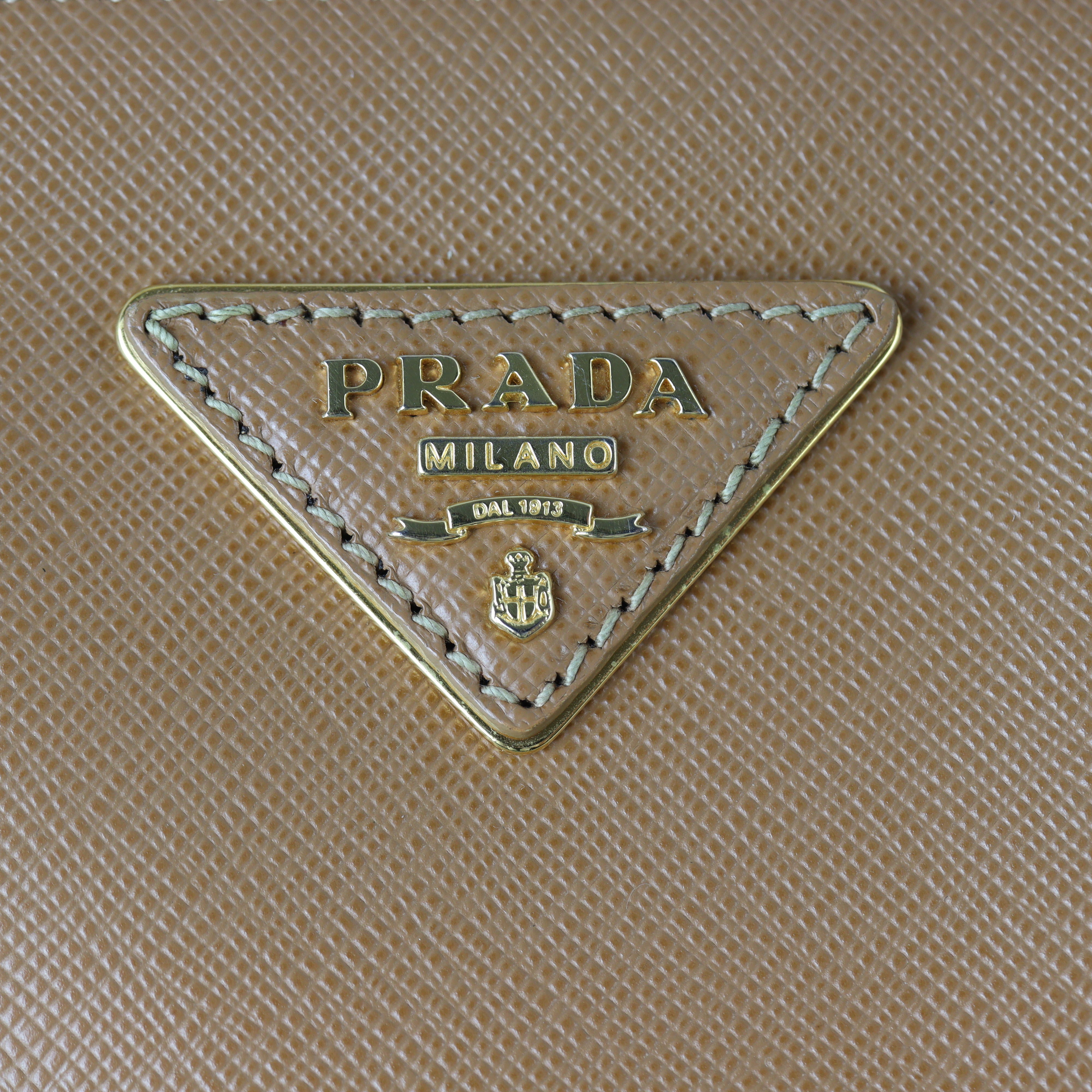 Prada Saffiano Lux Galleria Double Zip Tote Large