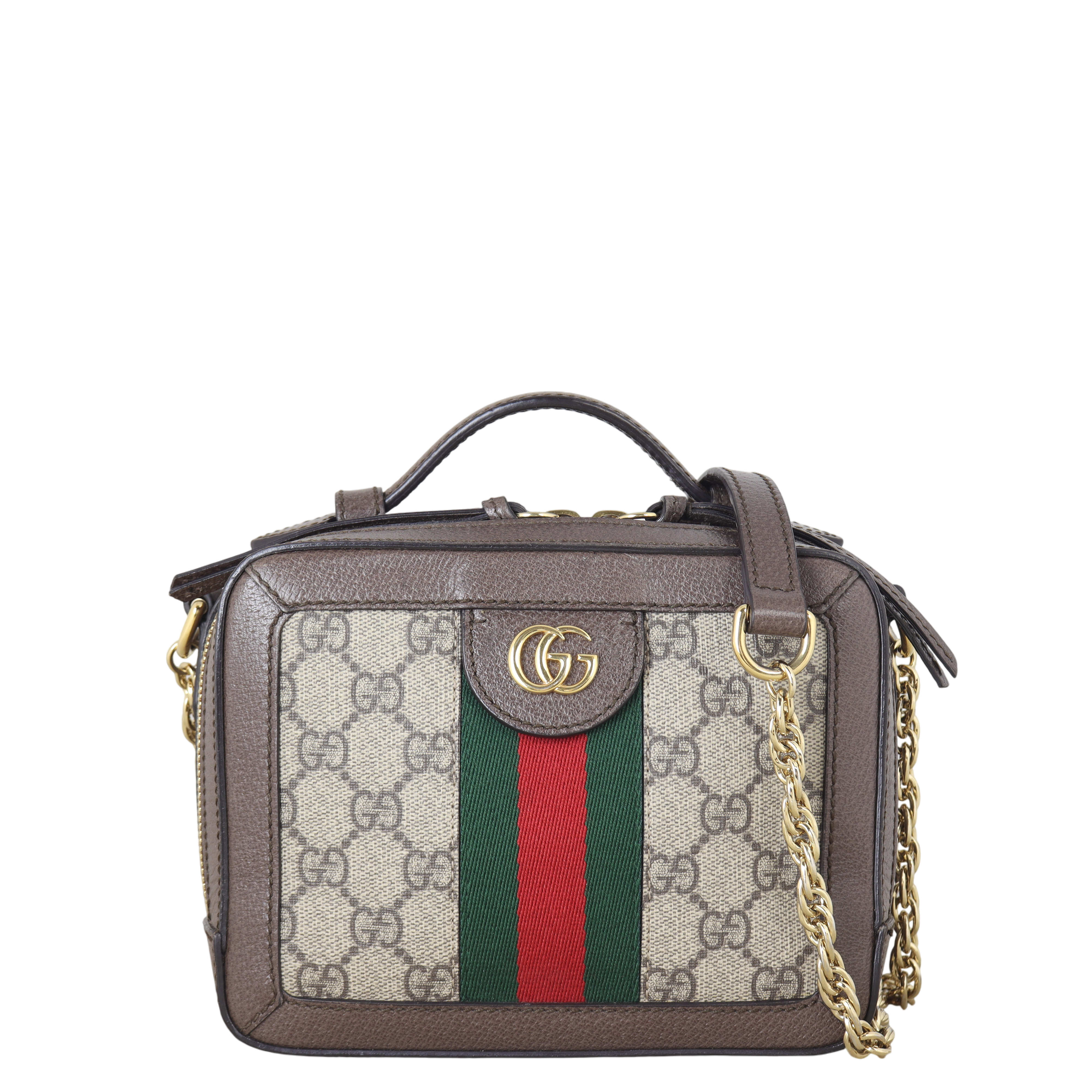 Gucci Ophidia GG Supreme Mini Top Handle Shoulder Bag