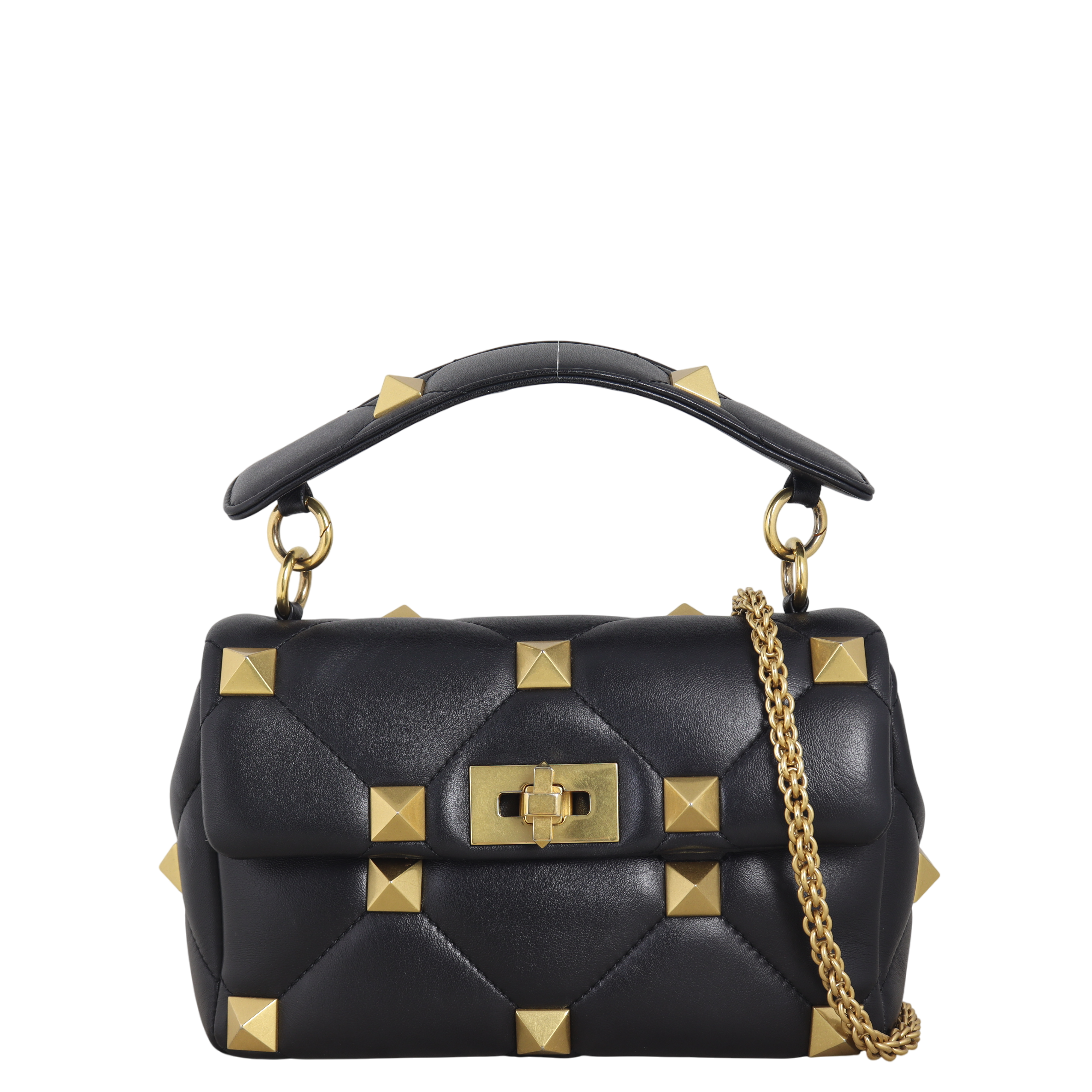 Valentino Roman Stud Shoulder Bag Medium