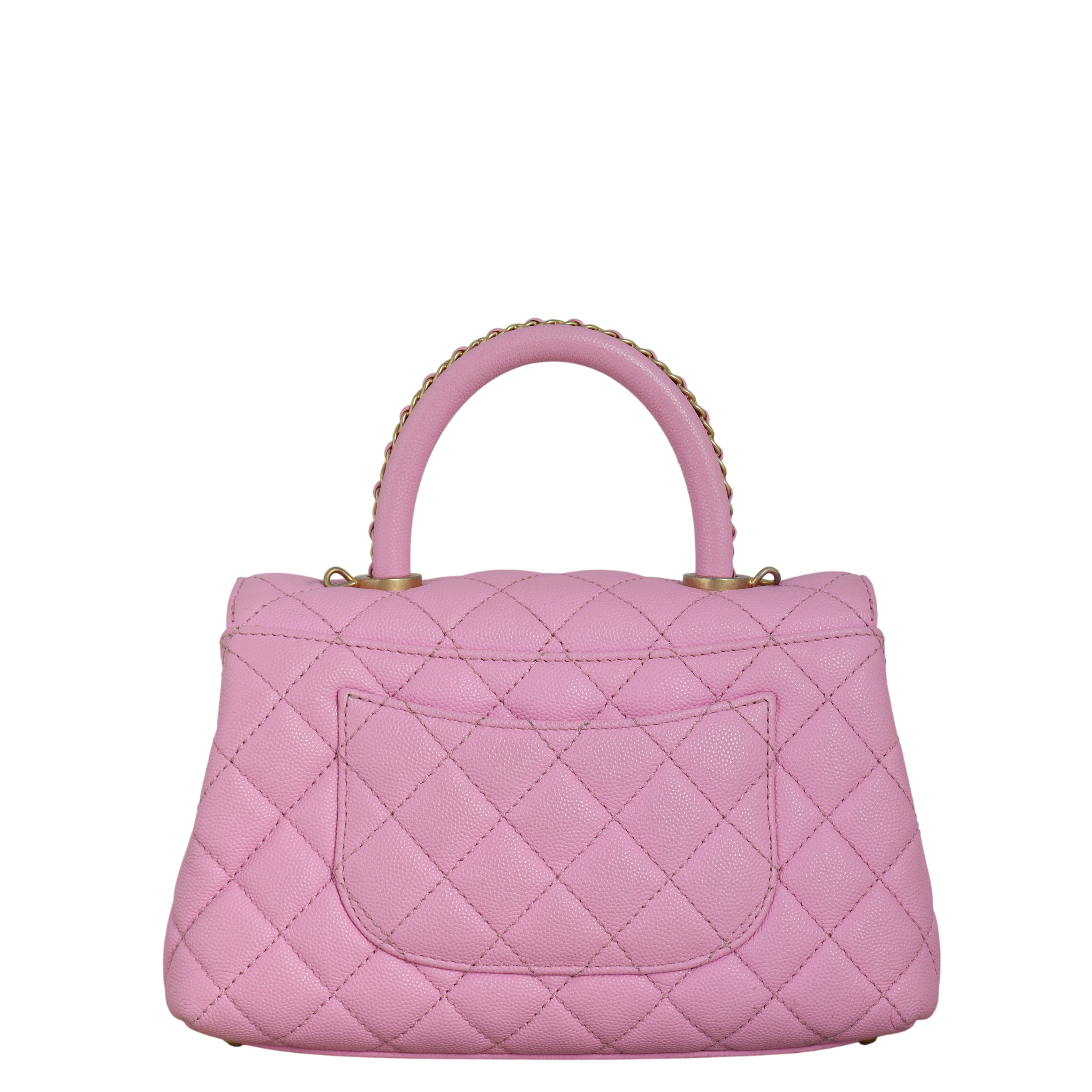 Chanel Coco Chain Top Handle Mini Bag