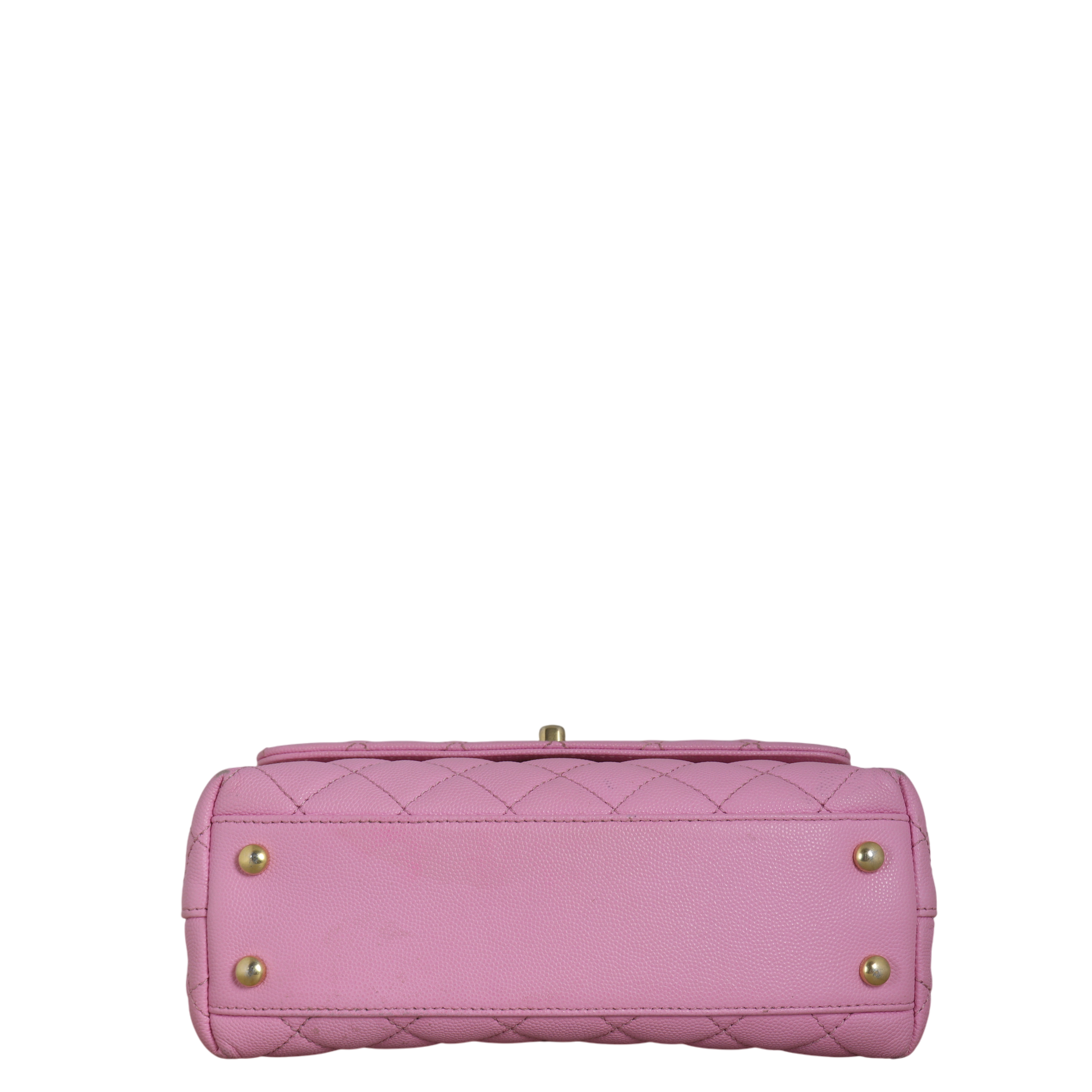 Chanel Coco Chain Top Handle Mini Bag