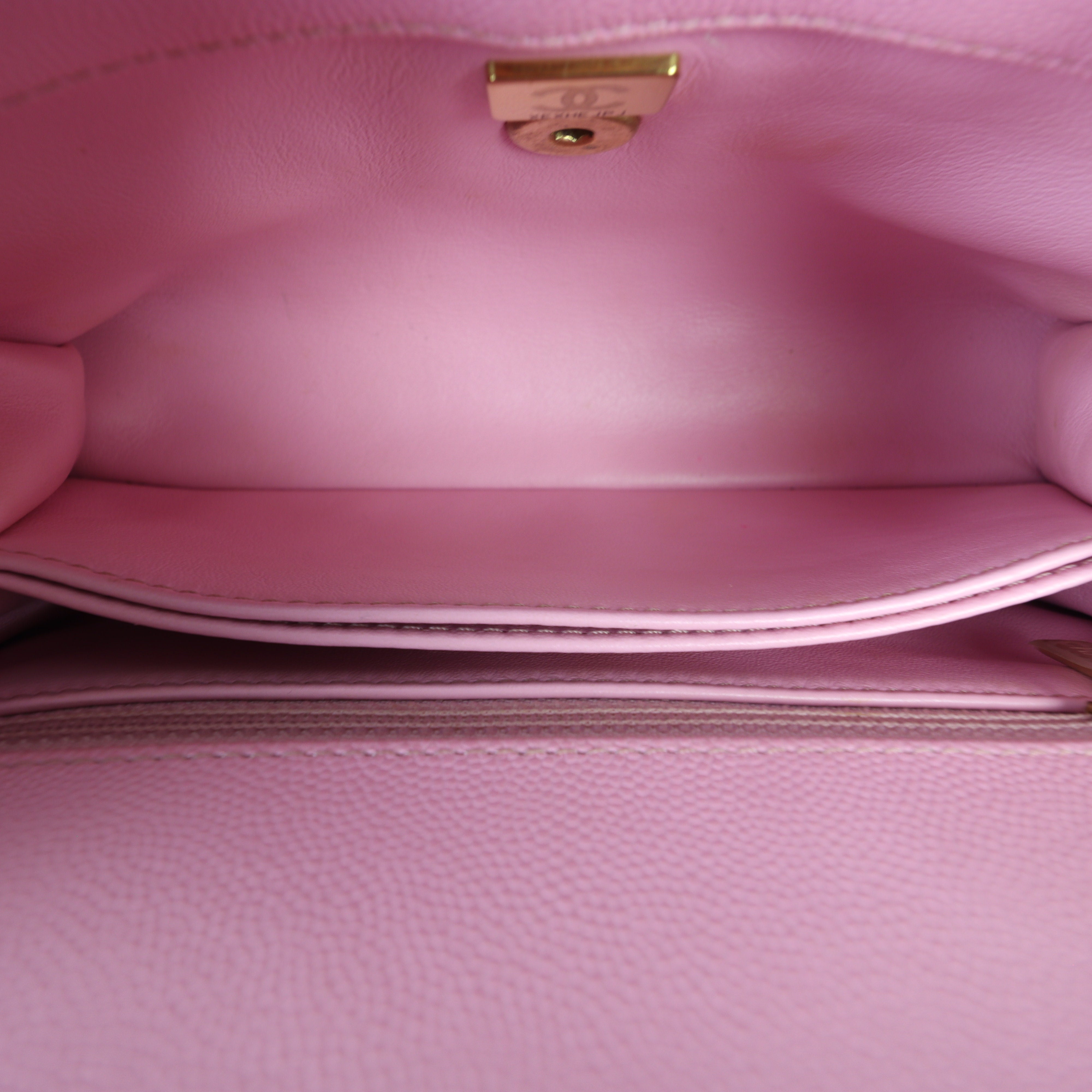 Chanel Coco Chain Top Handle Mini Bag