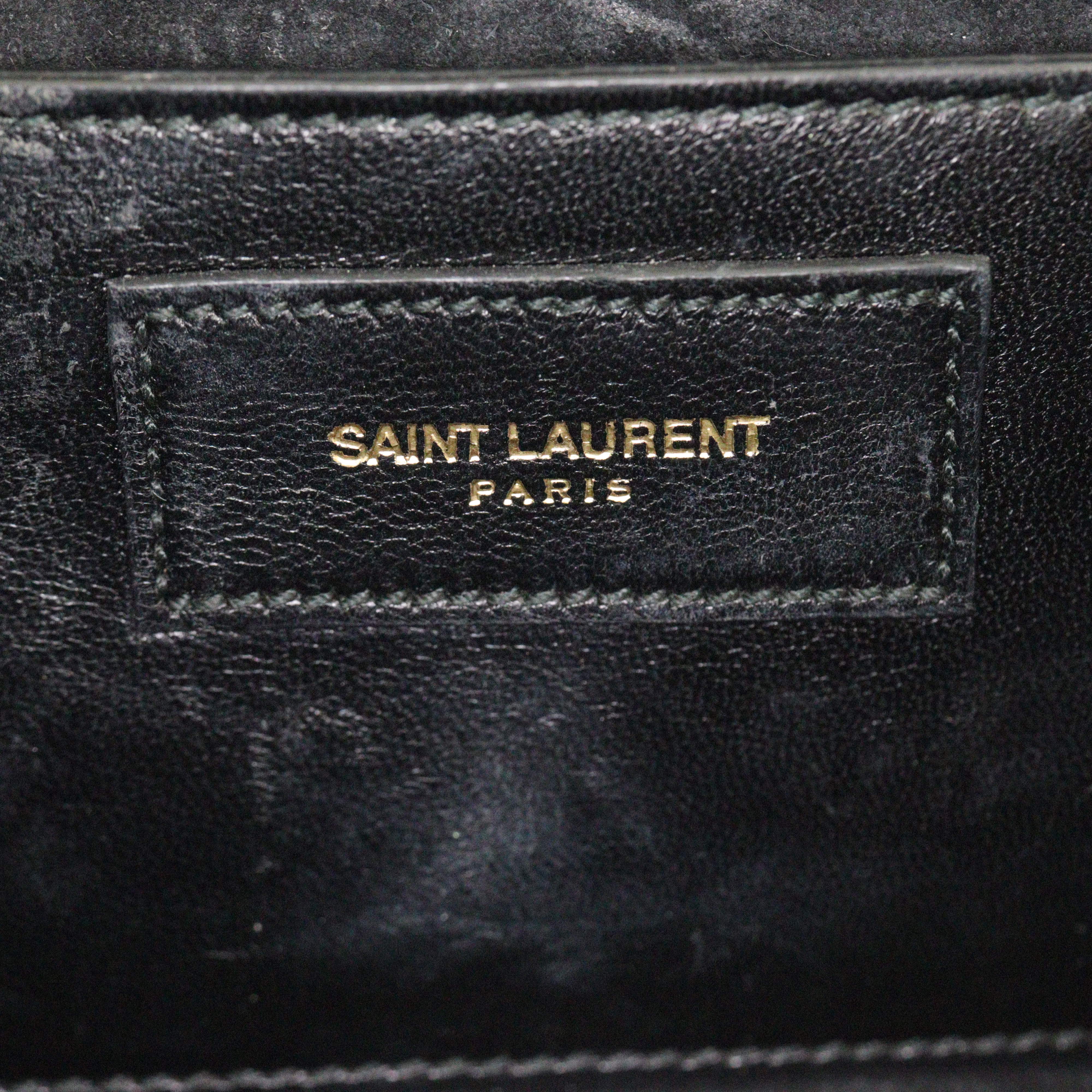 Saint Laurent Kate Monogram Clutch Patent