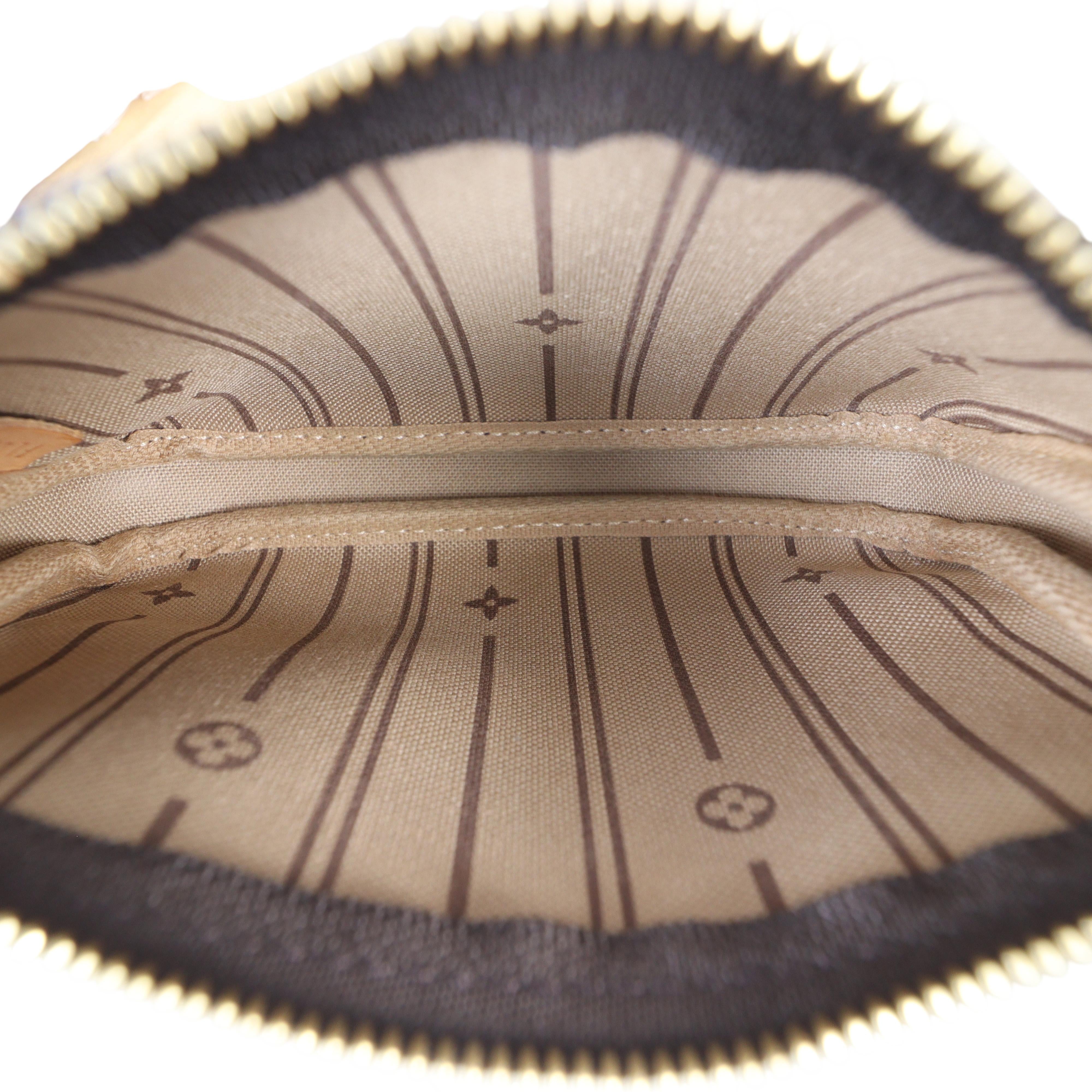 Louis Vuitton Mini Pochette Accessoires Monogram Trunks & Bags