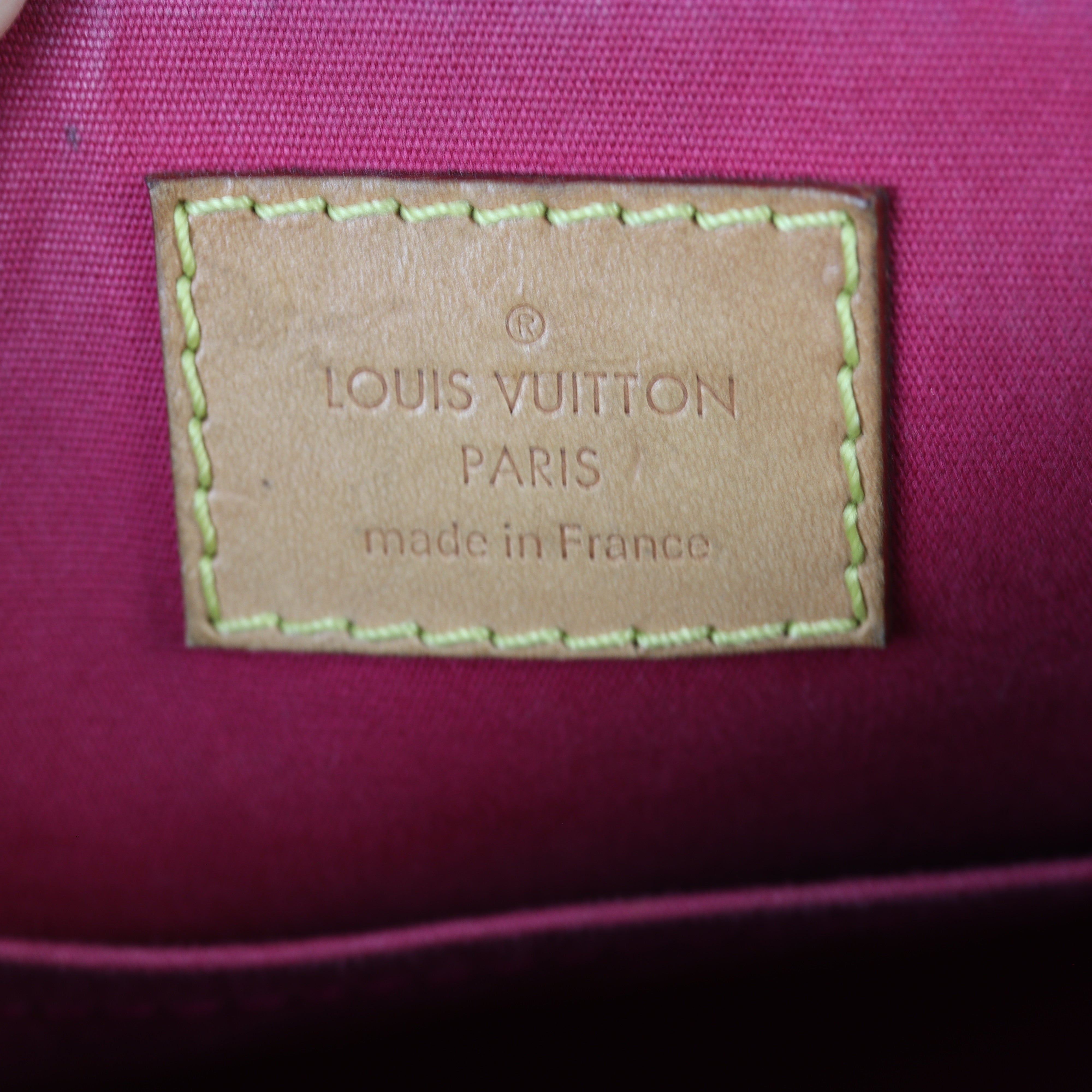 Louis Vuitton Alma BB Monogram Vernis