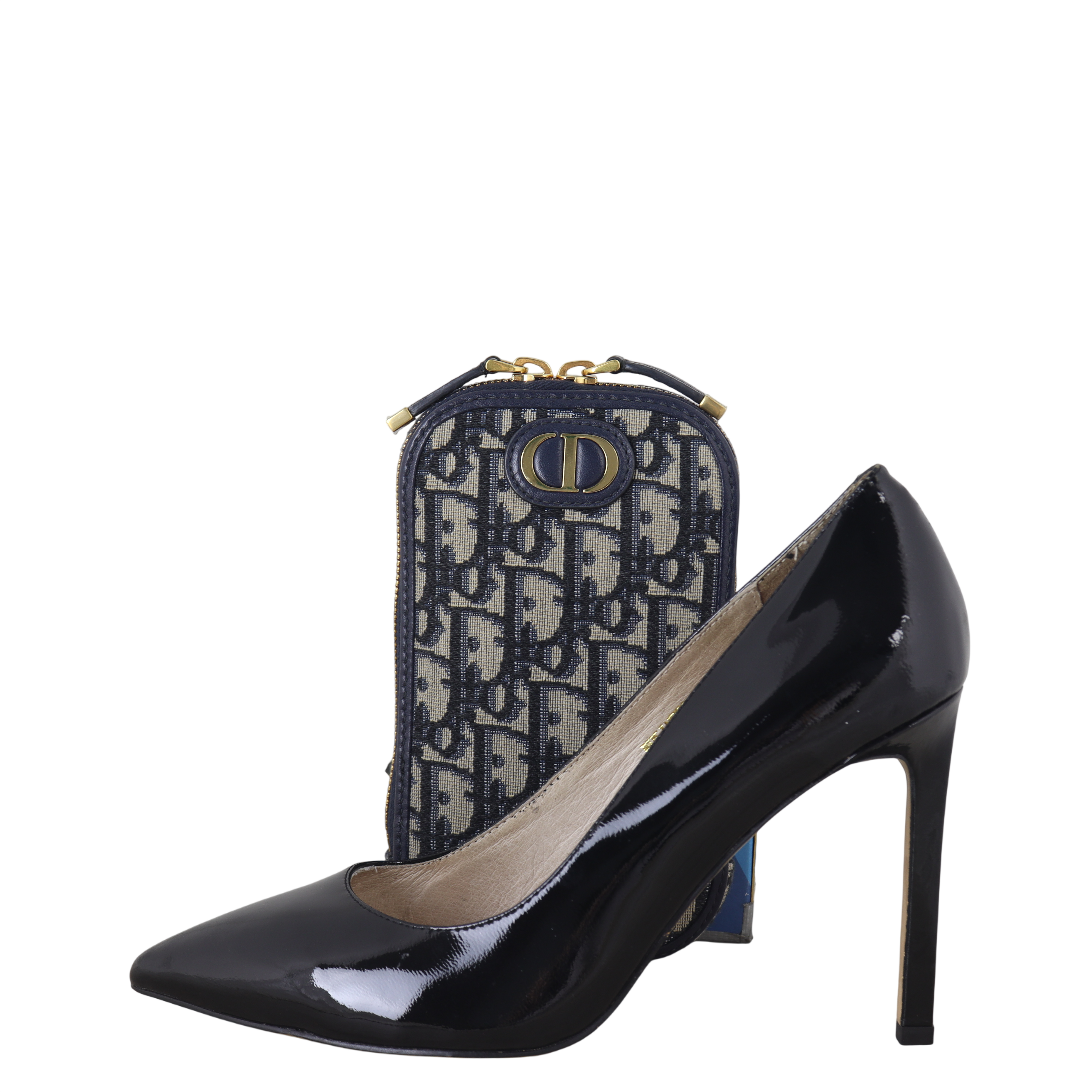 Dior 30 Montaigne Phone Holder Oblique