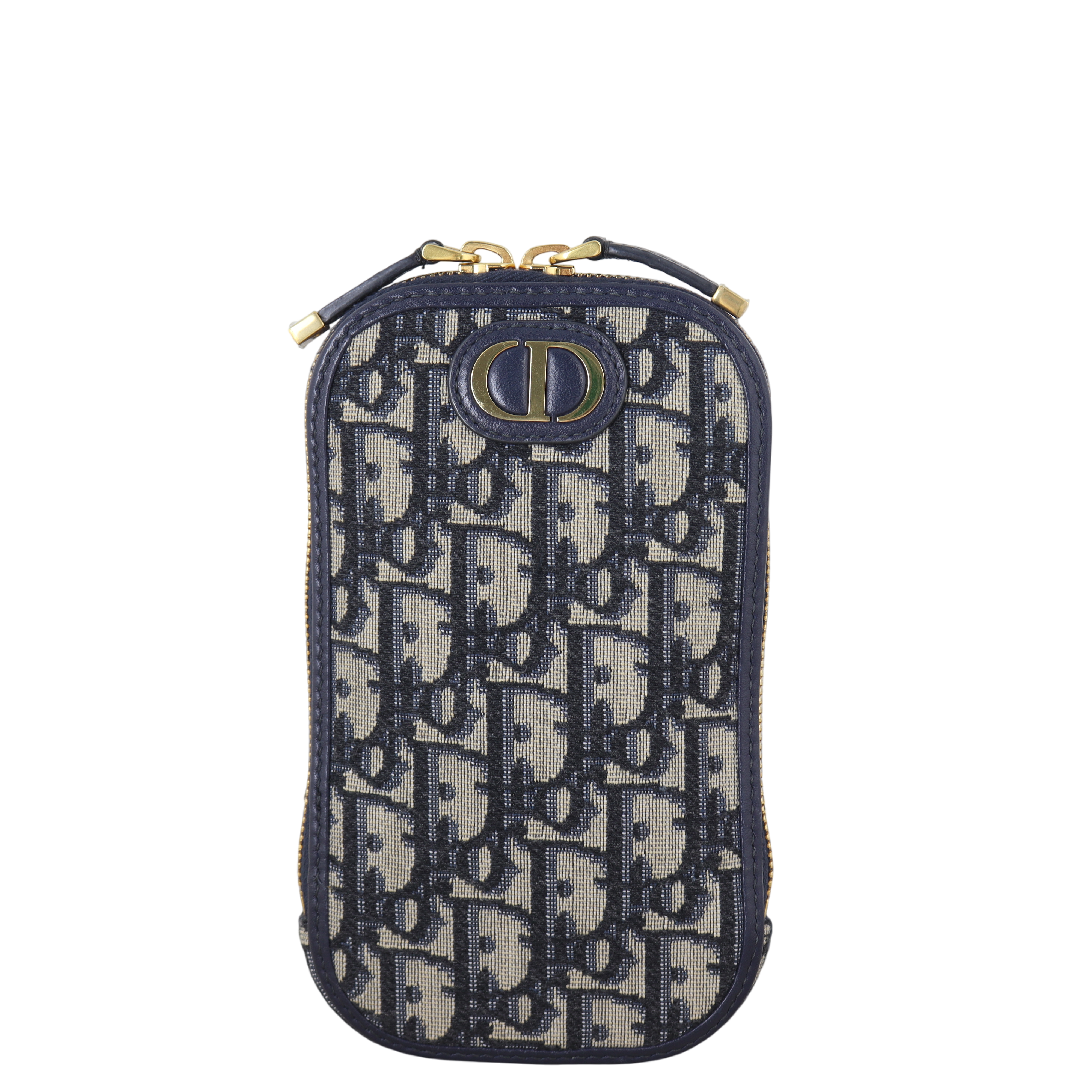 Dior 30 Montaigne Phone Holder Oblique