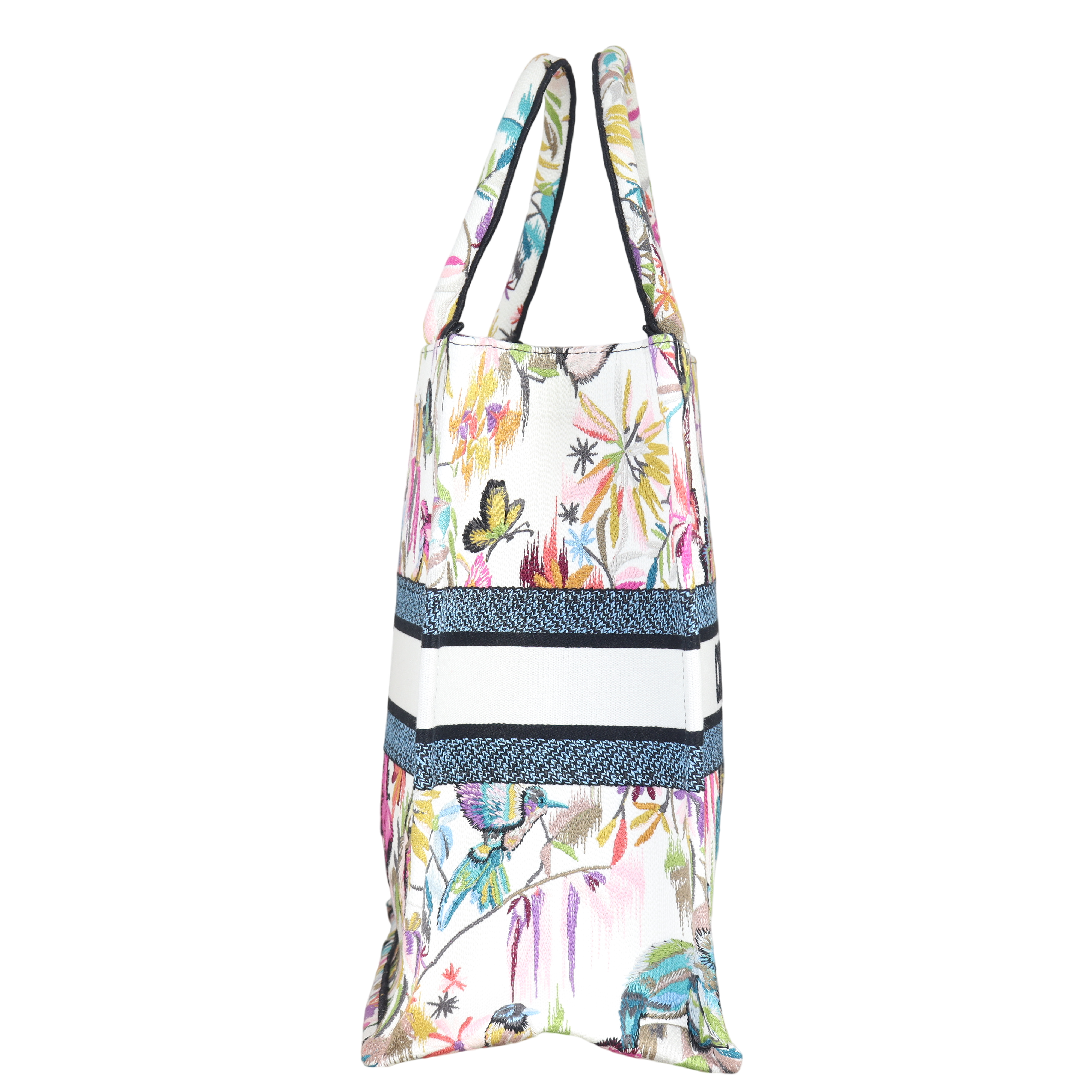 Dior Book Tote Large Butterflies