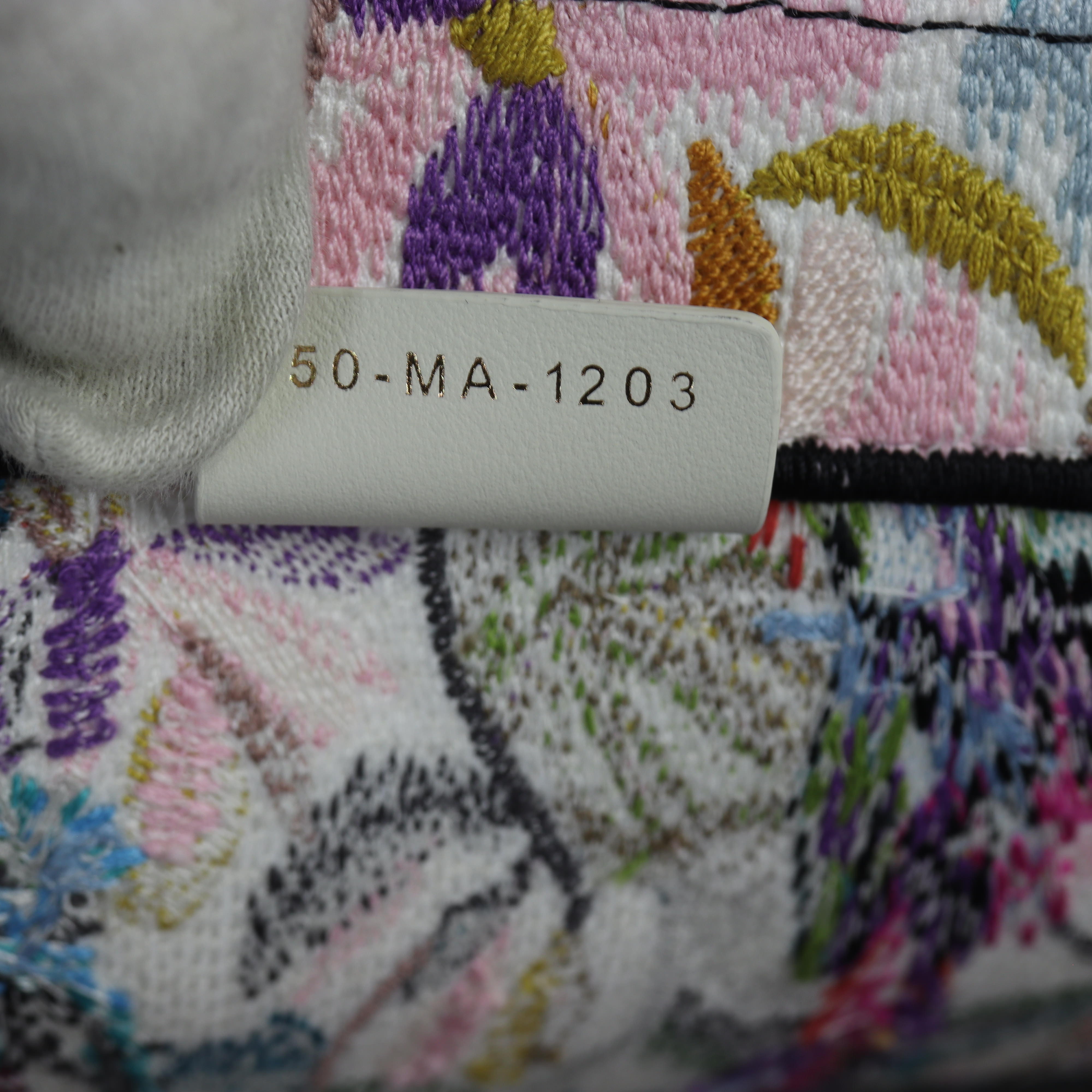 Dior Book Tote Large Butterflies