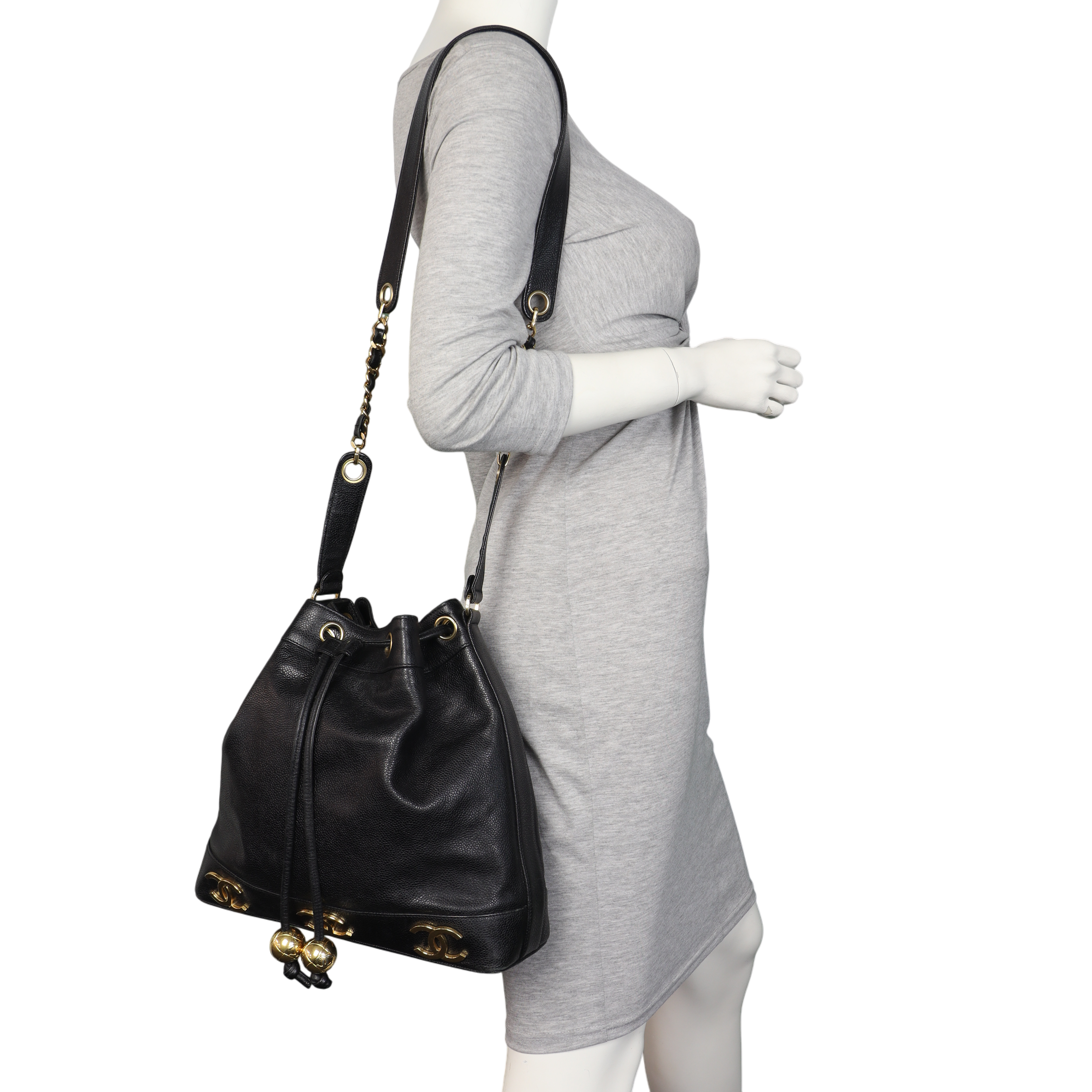 Chanel Triple CC Bucket Bag