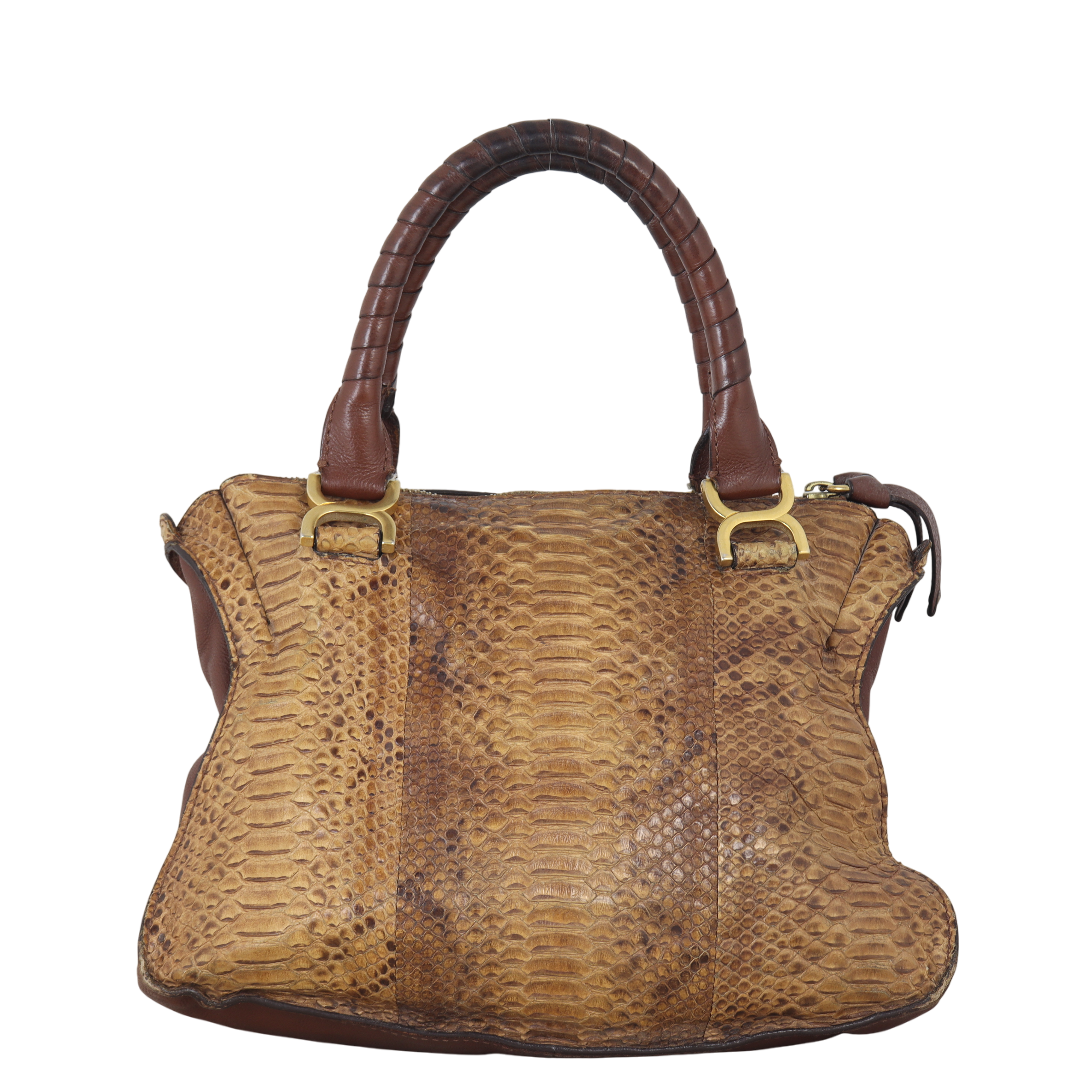 Chloe Marcie Satchel Python