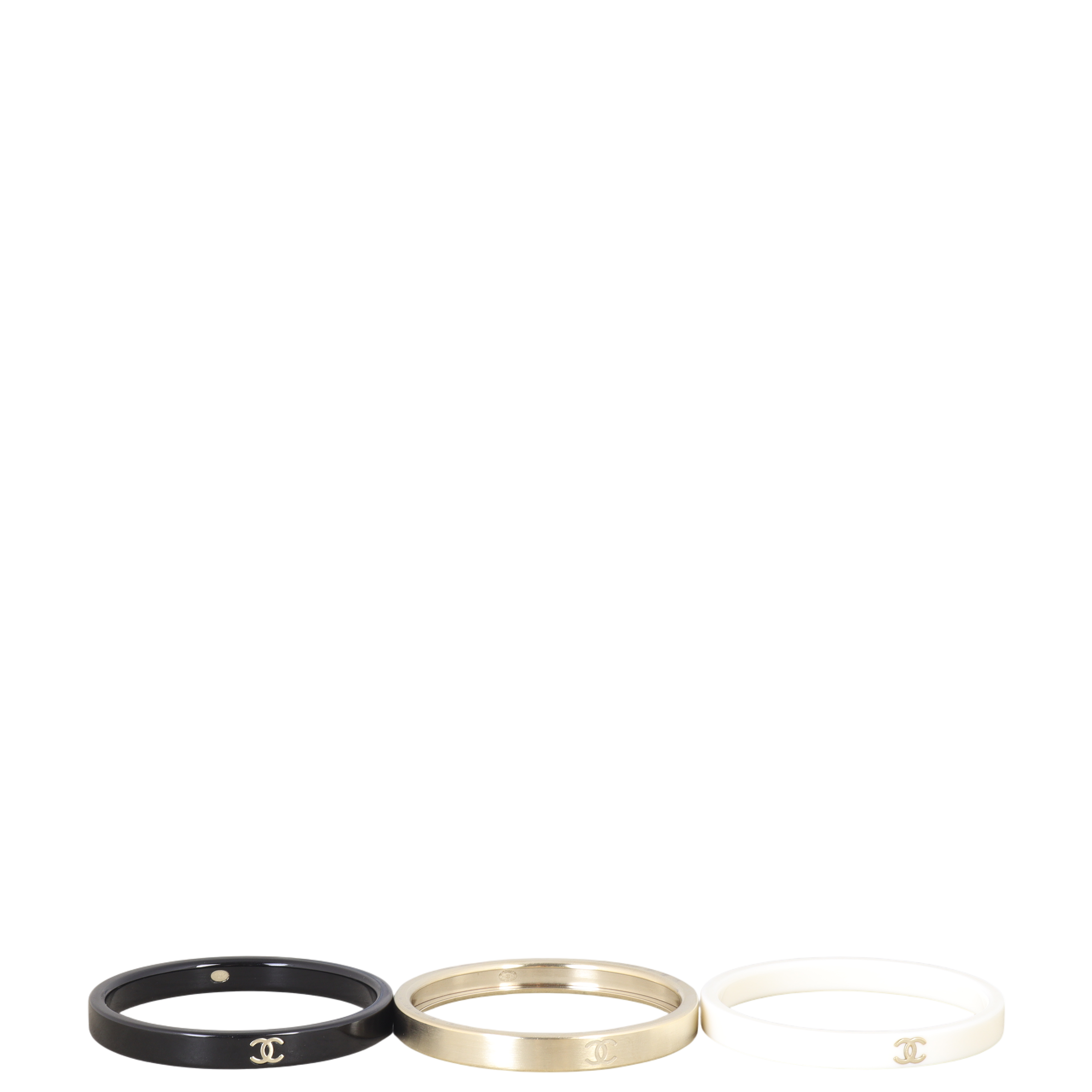 Chanel CC Bangle Trio