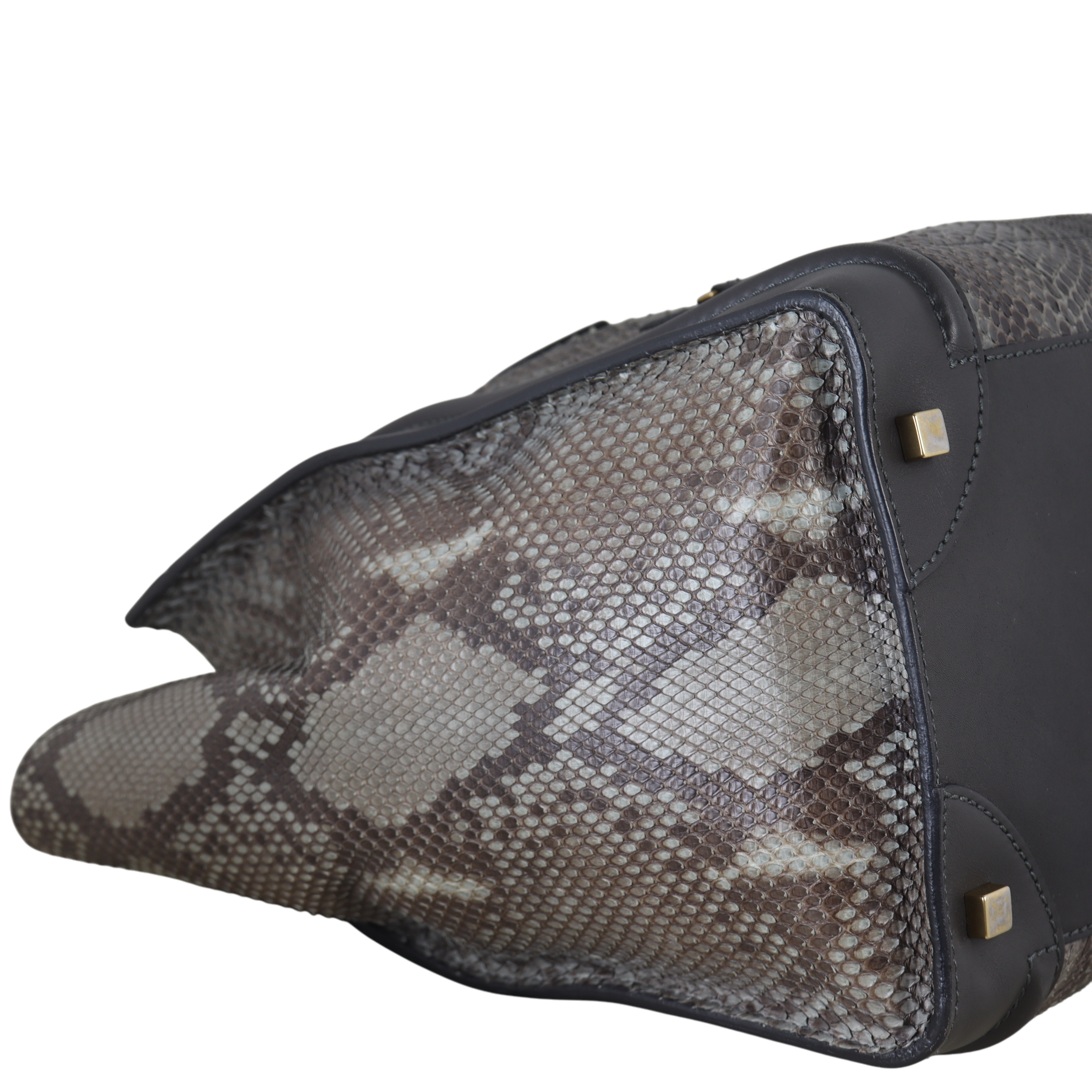 Celine Mini Luggage Tote Python