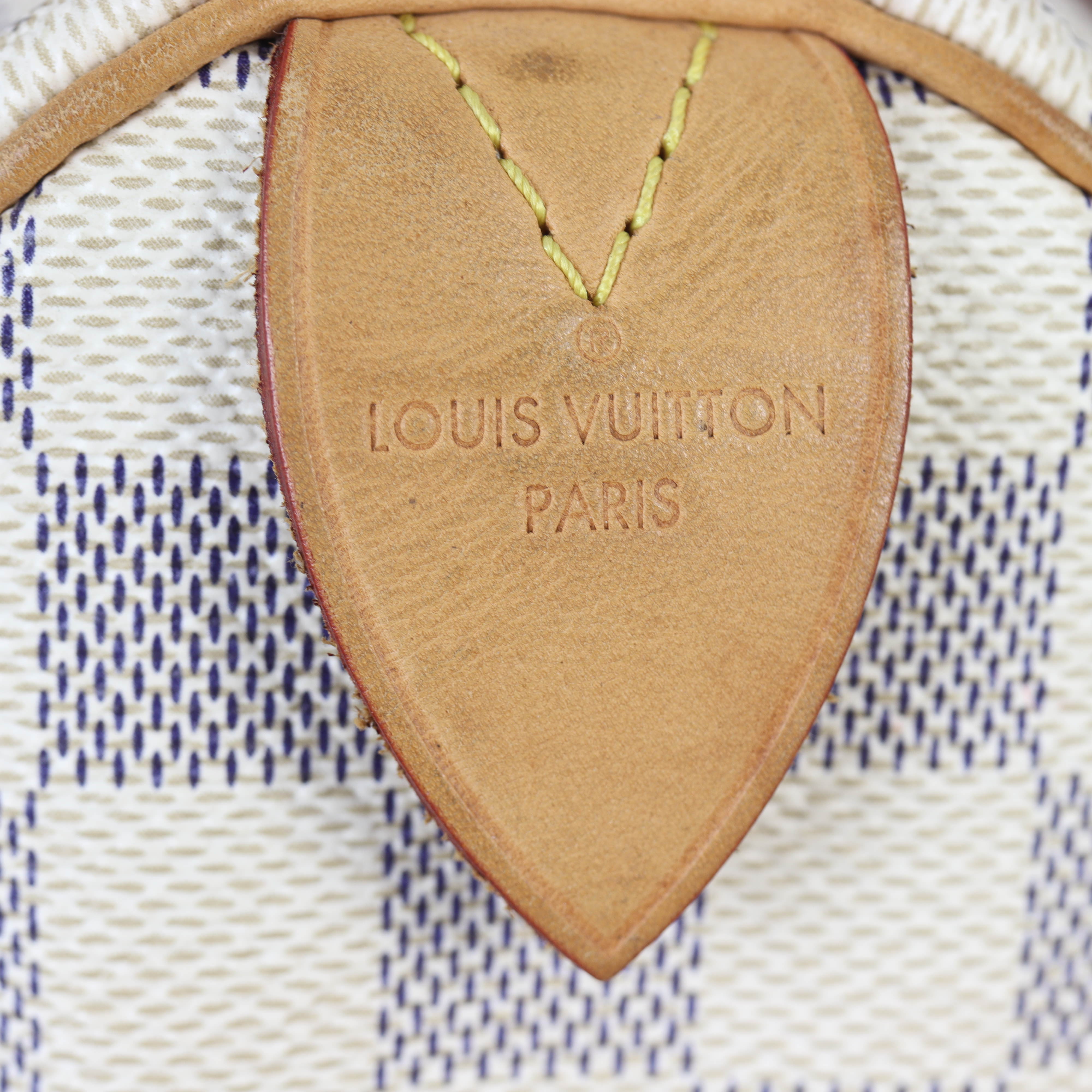 Louis Vuitton Speedy 25 Damier Azur