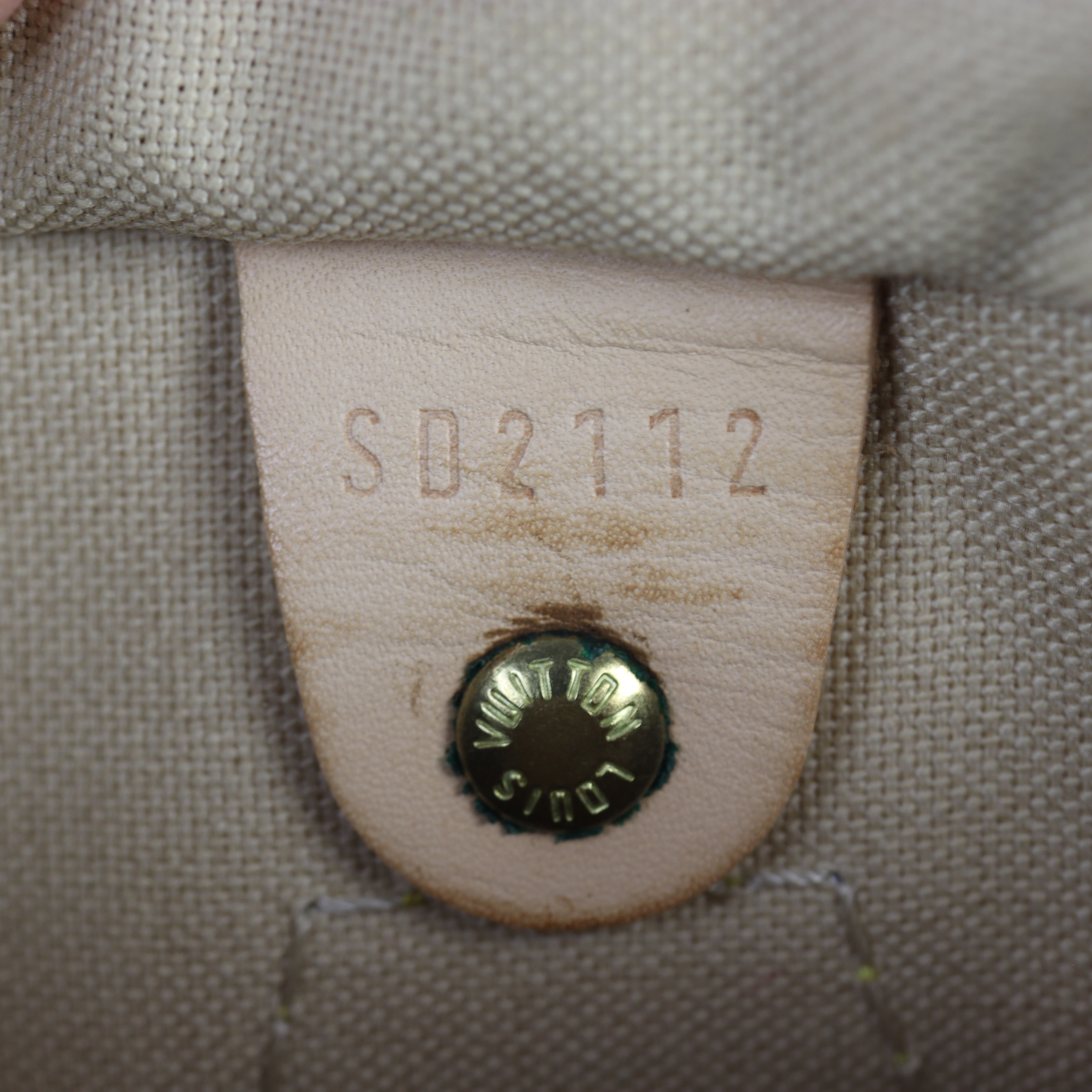 Louis Vuitton Speedy 25 Damier Azur