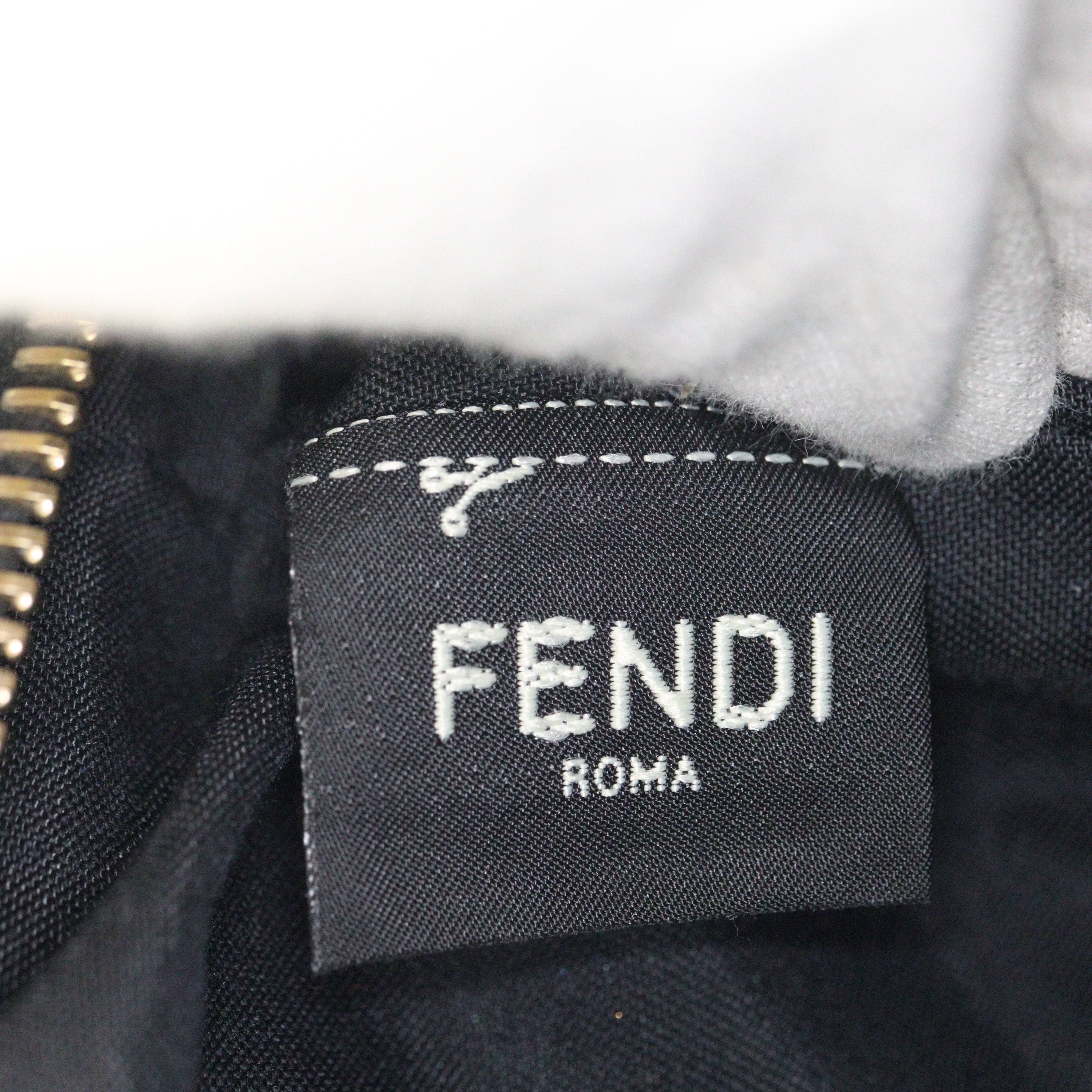 Fendi FF Embossed Camera Bag