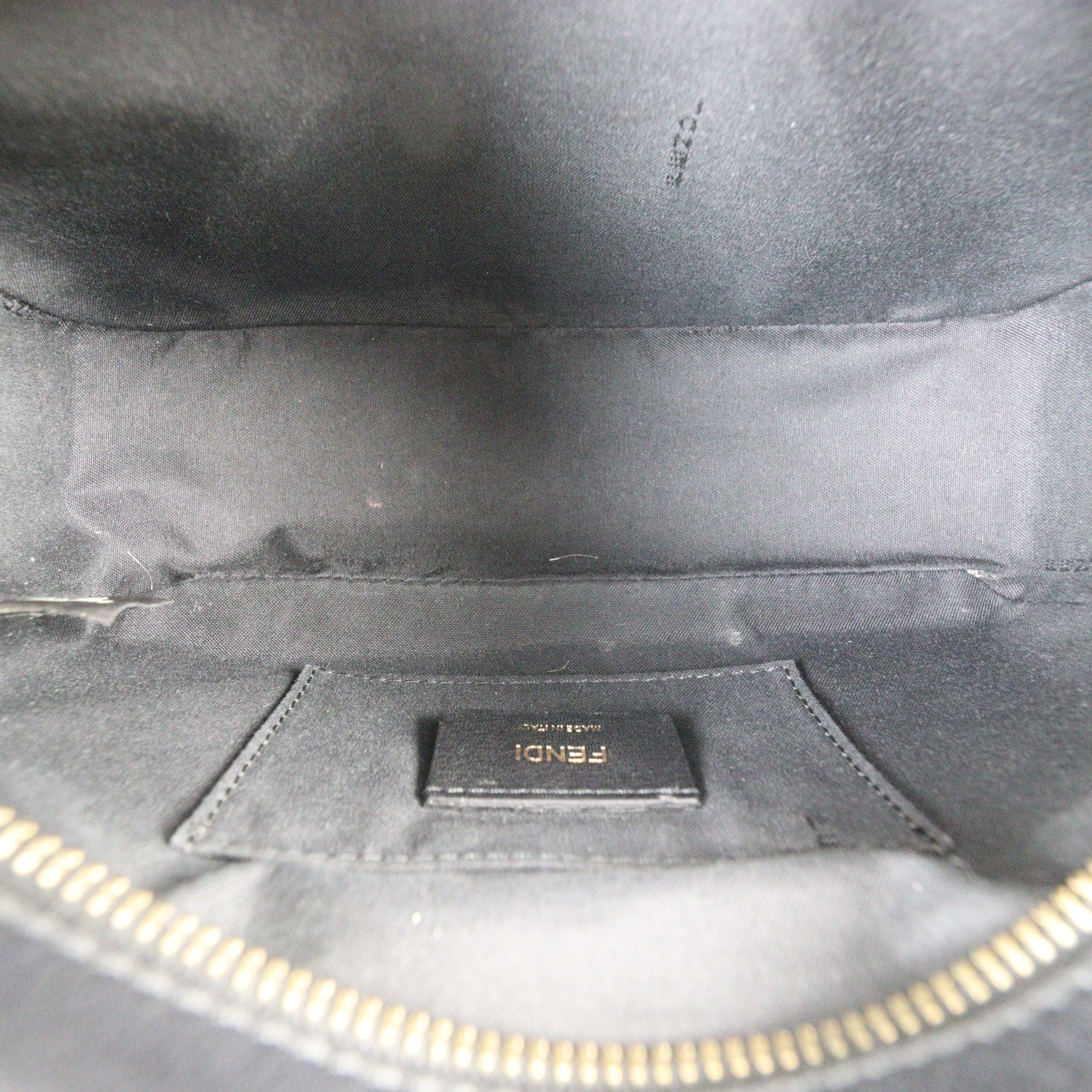 Fendi FF Embossed Camera Bag