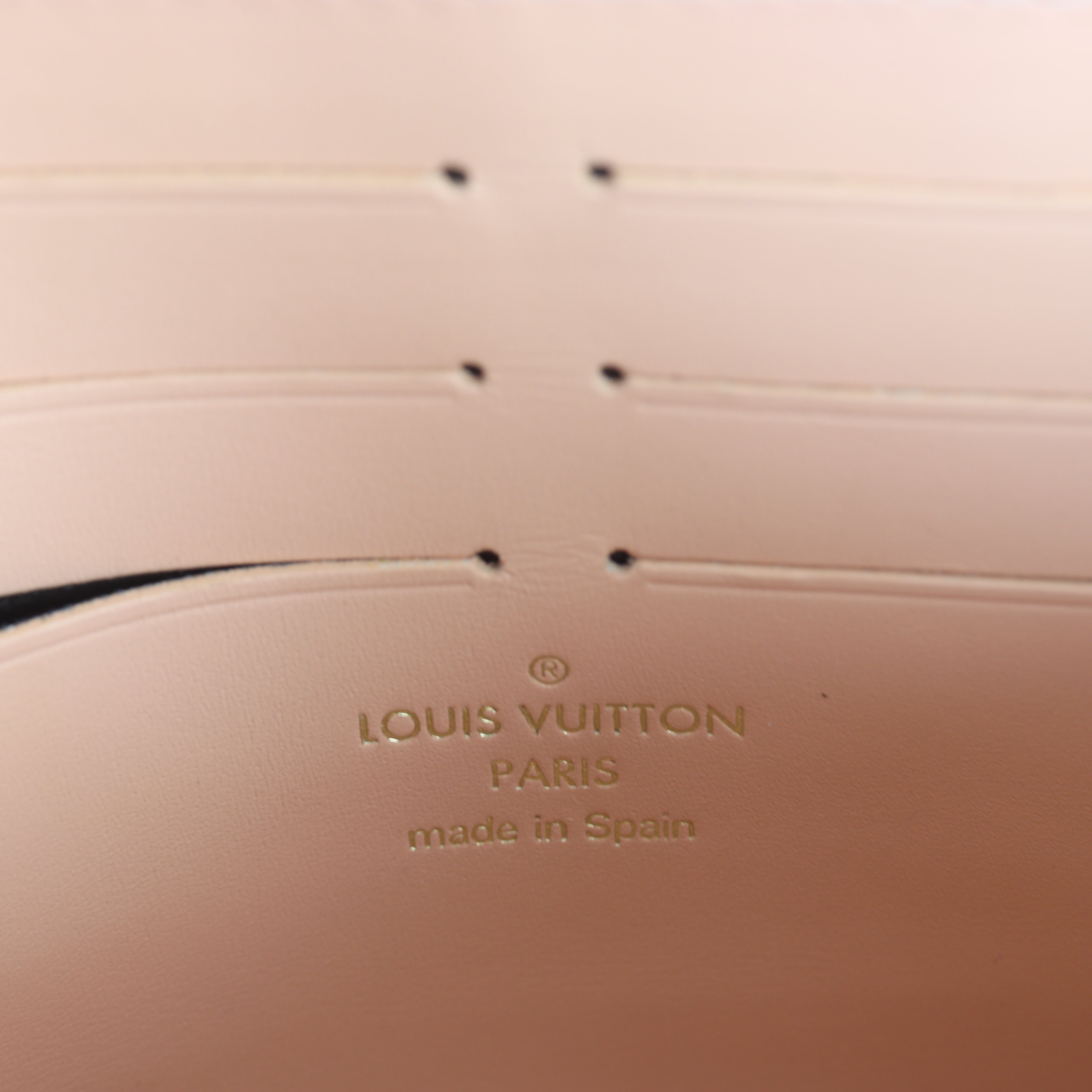 Louis Vuitton Vavin Chain Wallet Damier Ebene