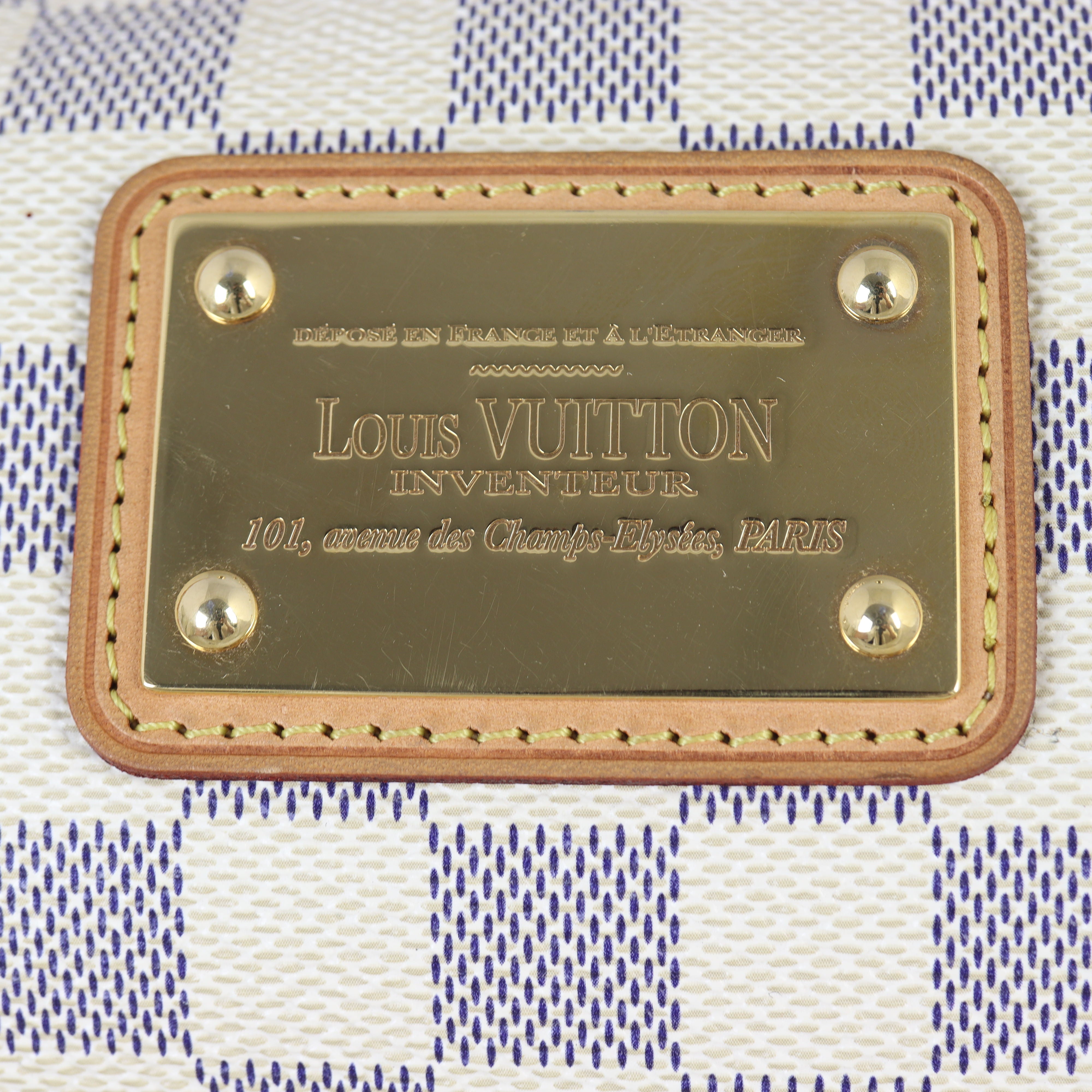 Louis Vuitton Eva Pochette Damier Azur