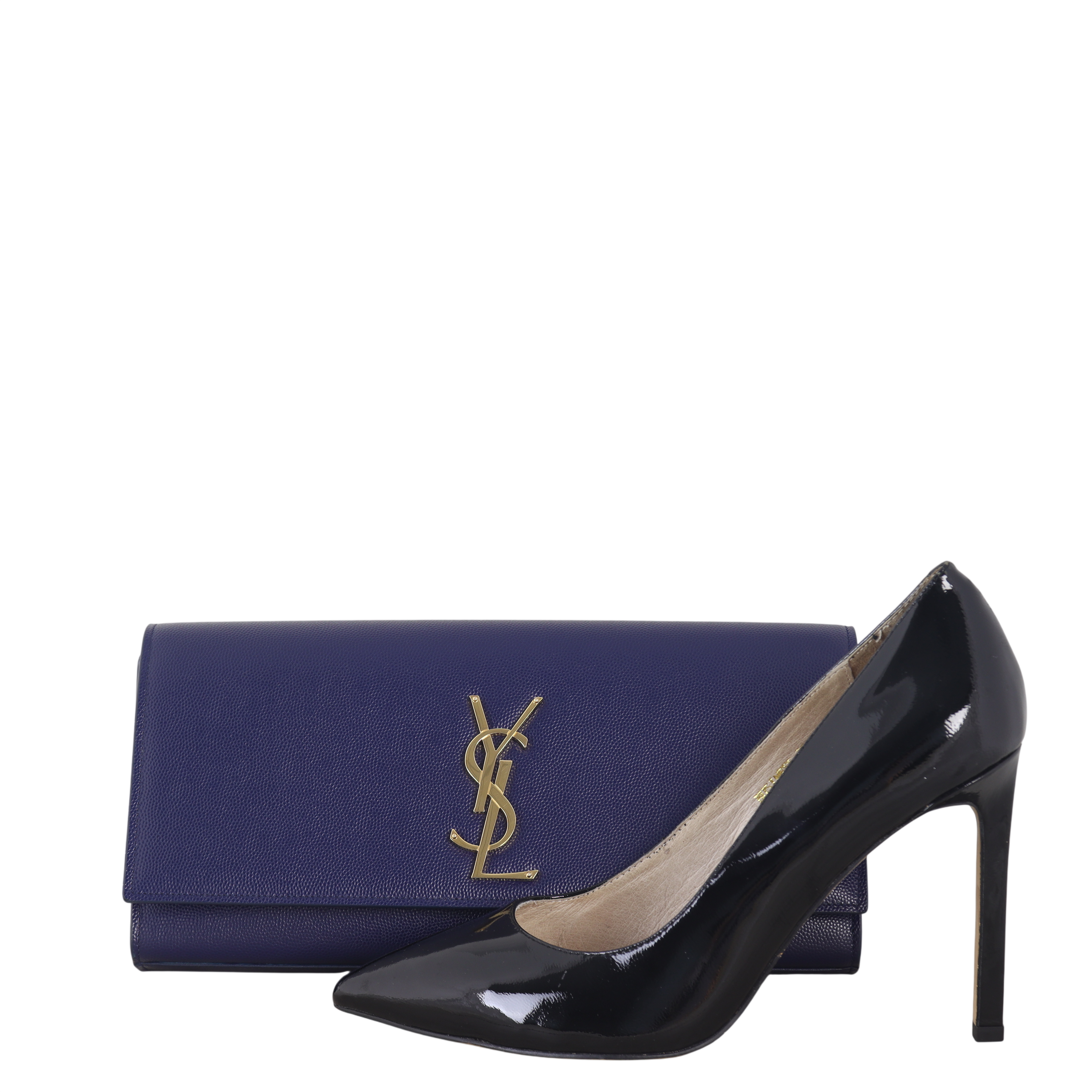 Saint Laurent Kate Monogram Clutch