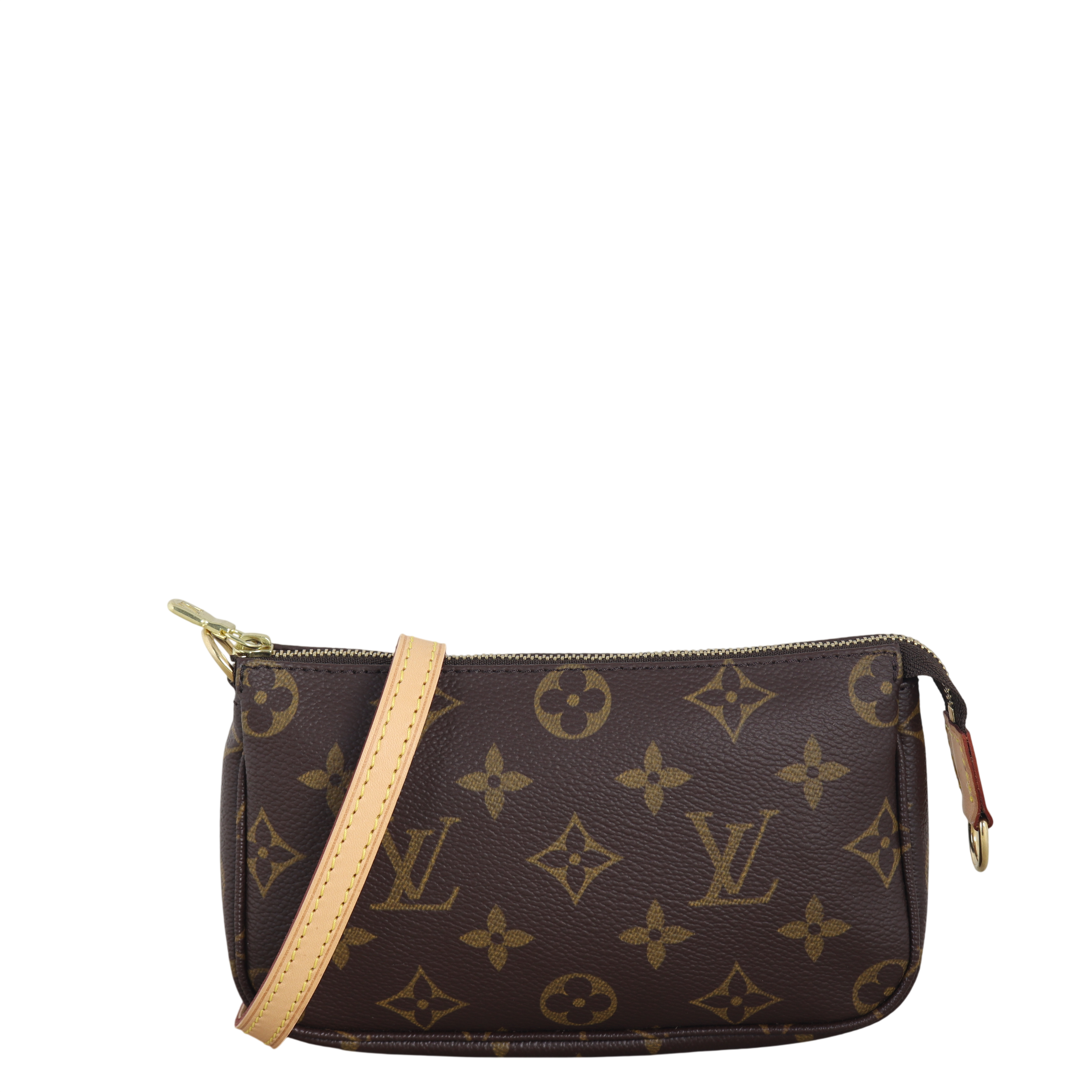 Louis Vuitton Mini Pochette Accessoires Monogram with Long Strap