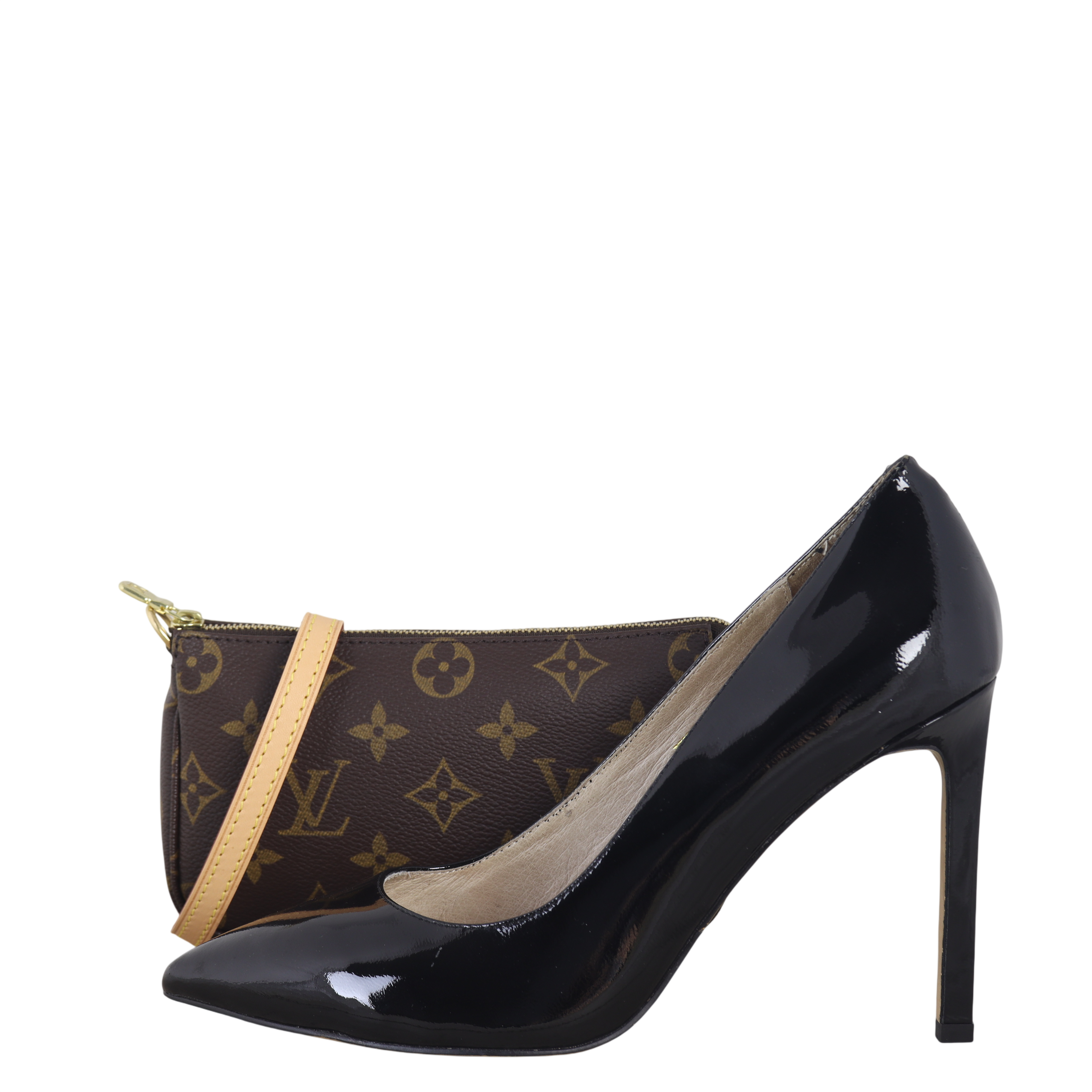 Louis Vuitton Mini Pochette Accessoires Monogram with Long Strap