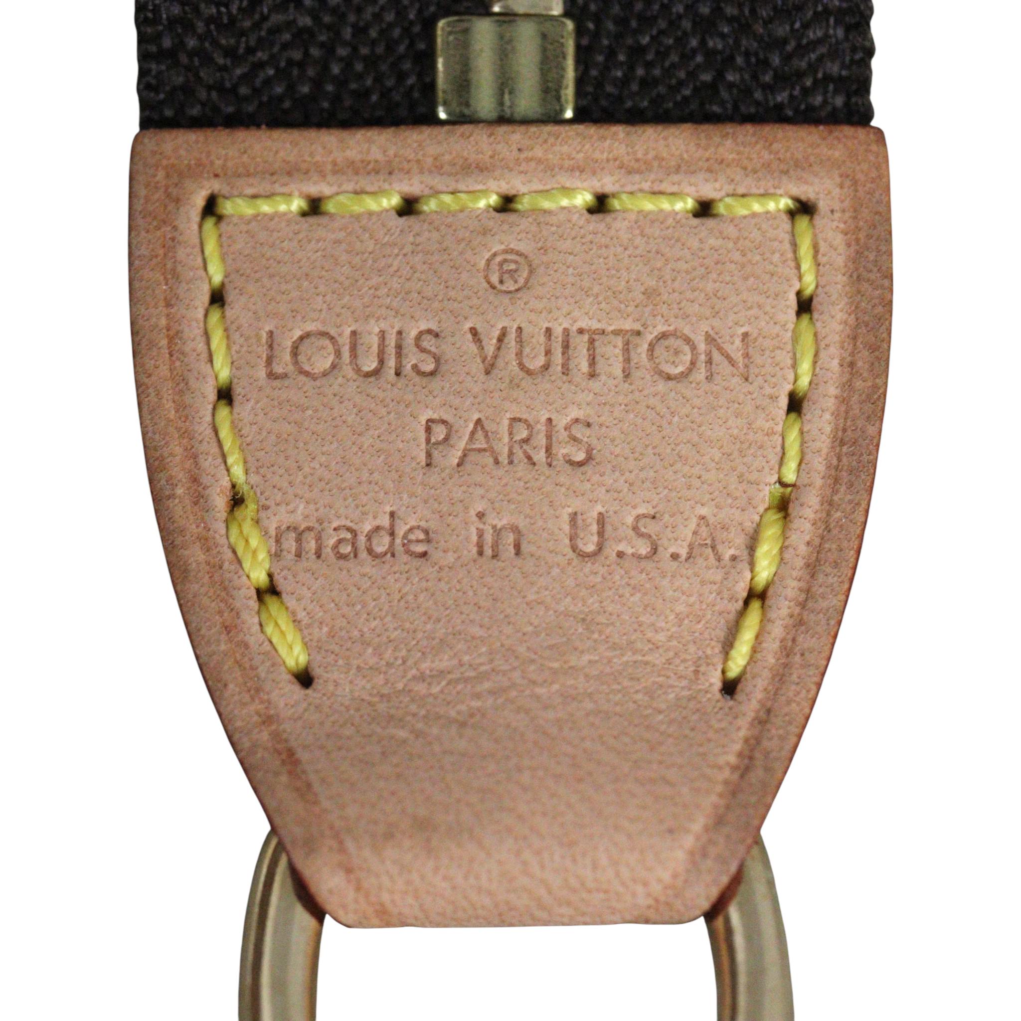 Louis Vuitton Mini Pochette Accessoires Monogram with Long Strap