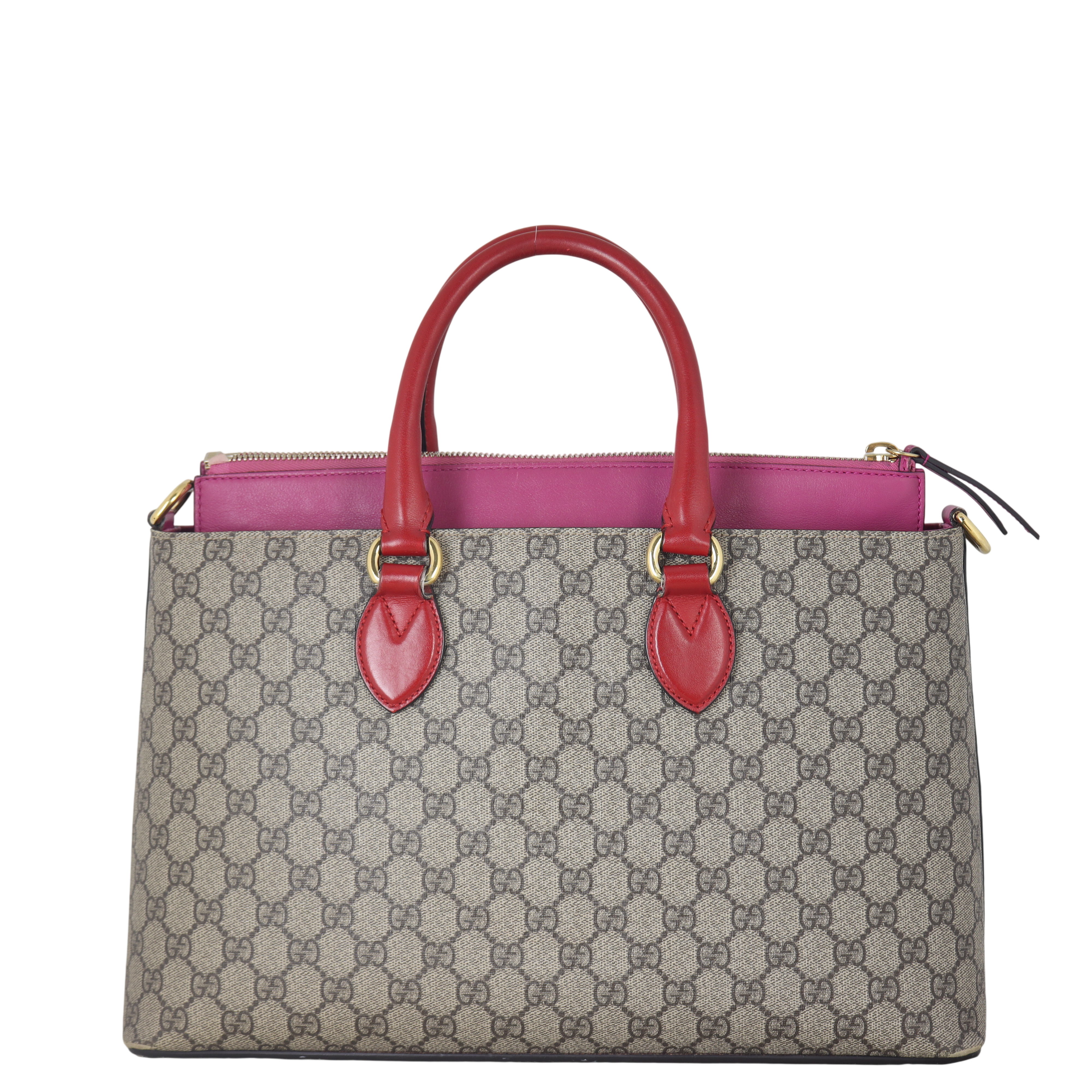 Gucci GG Supreme Linea A Zip Tote