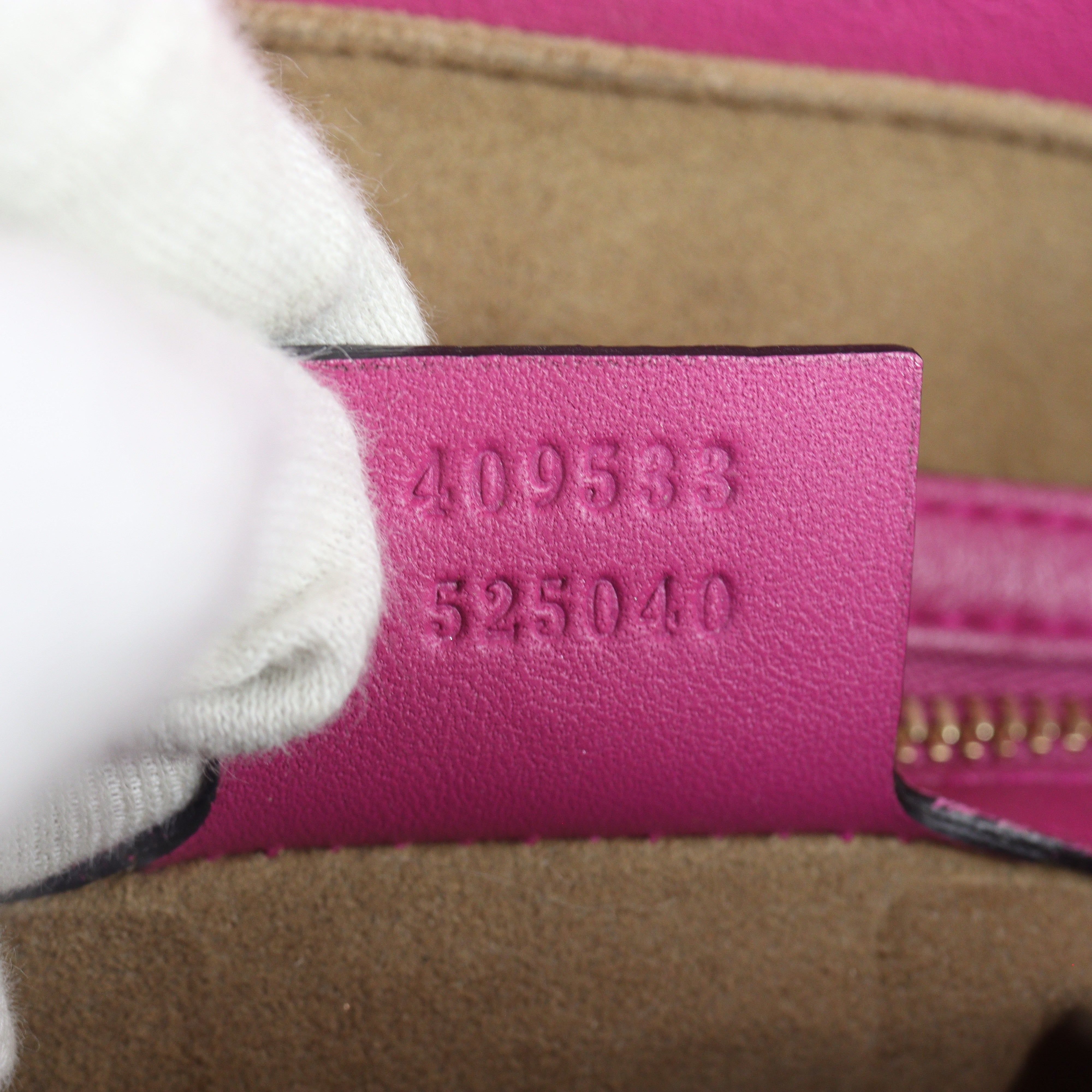 Gucci GG Supreme Linea A Zip Tote