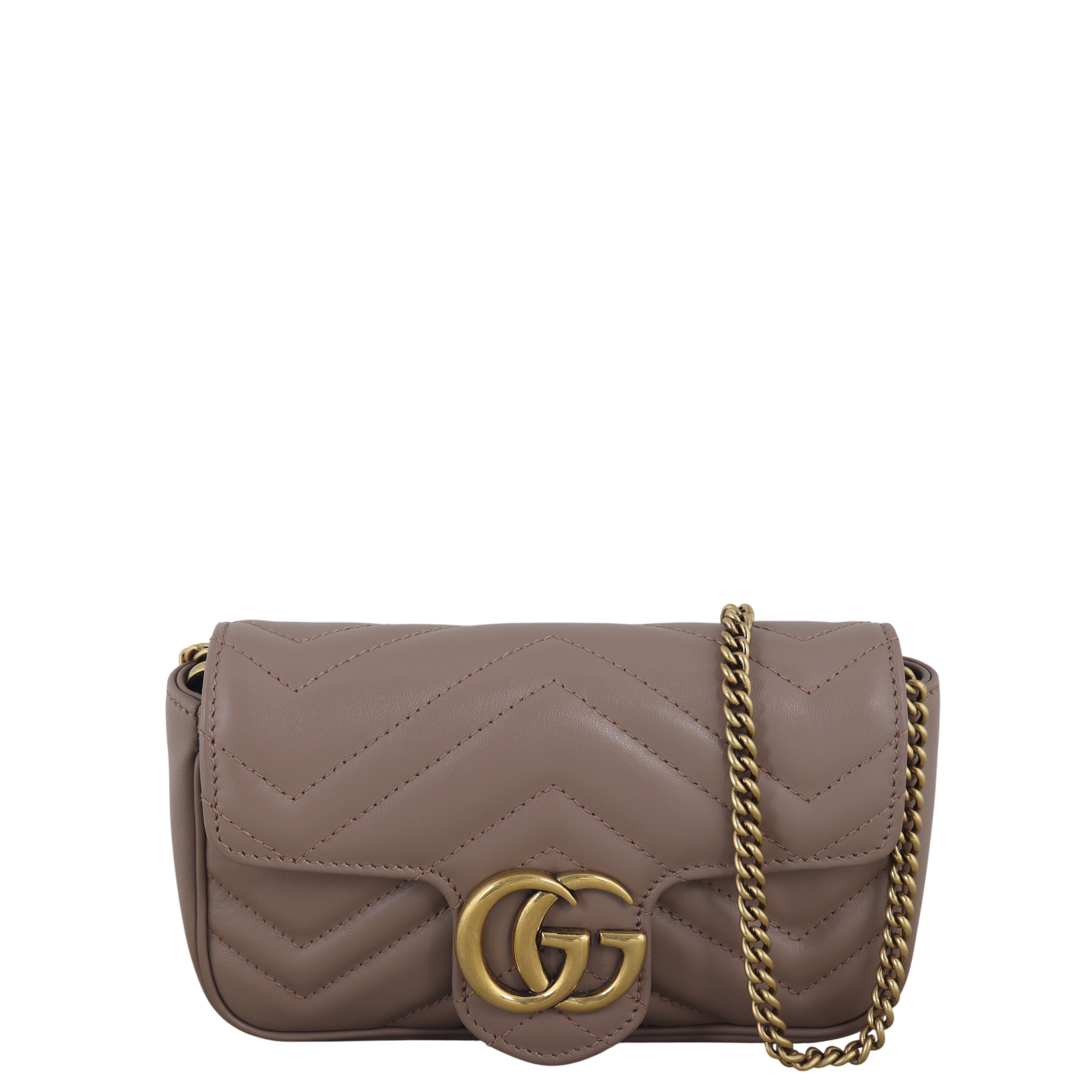 Gucci GG Marmont Matelasse Super Mini Shoulder Bag