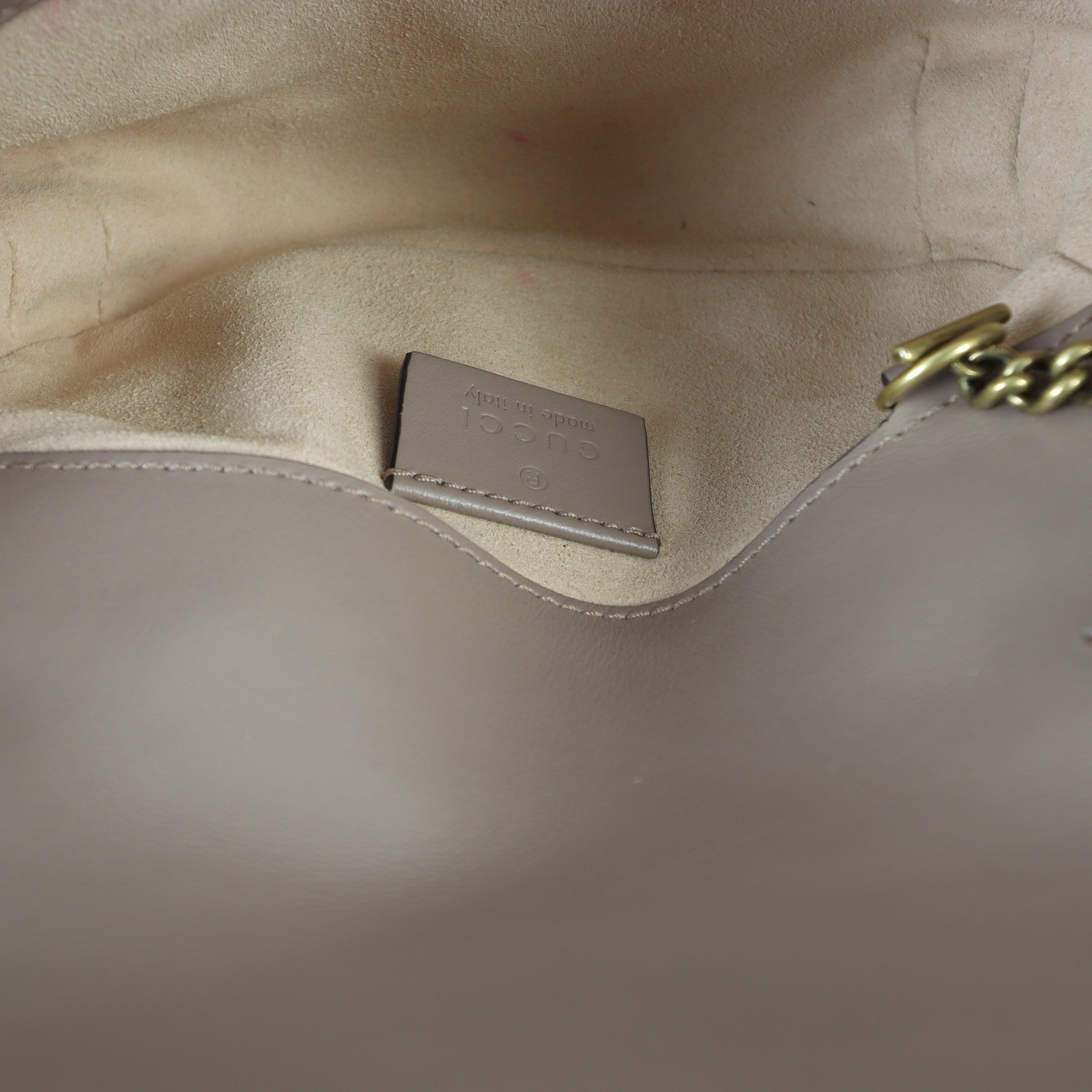 Gucci GG Marmont Matelasse Super Mini Shoulder Bag