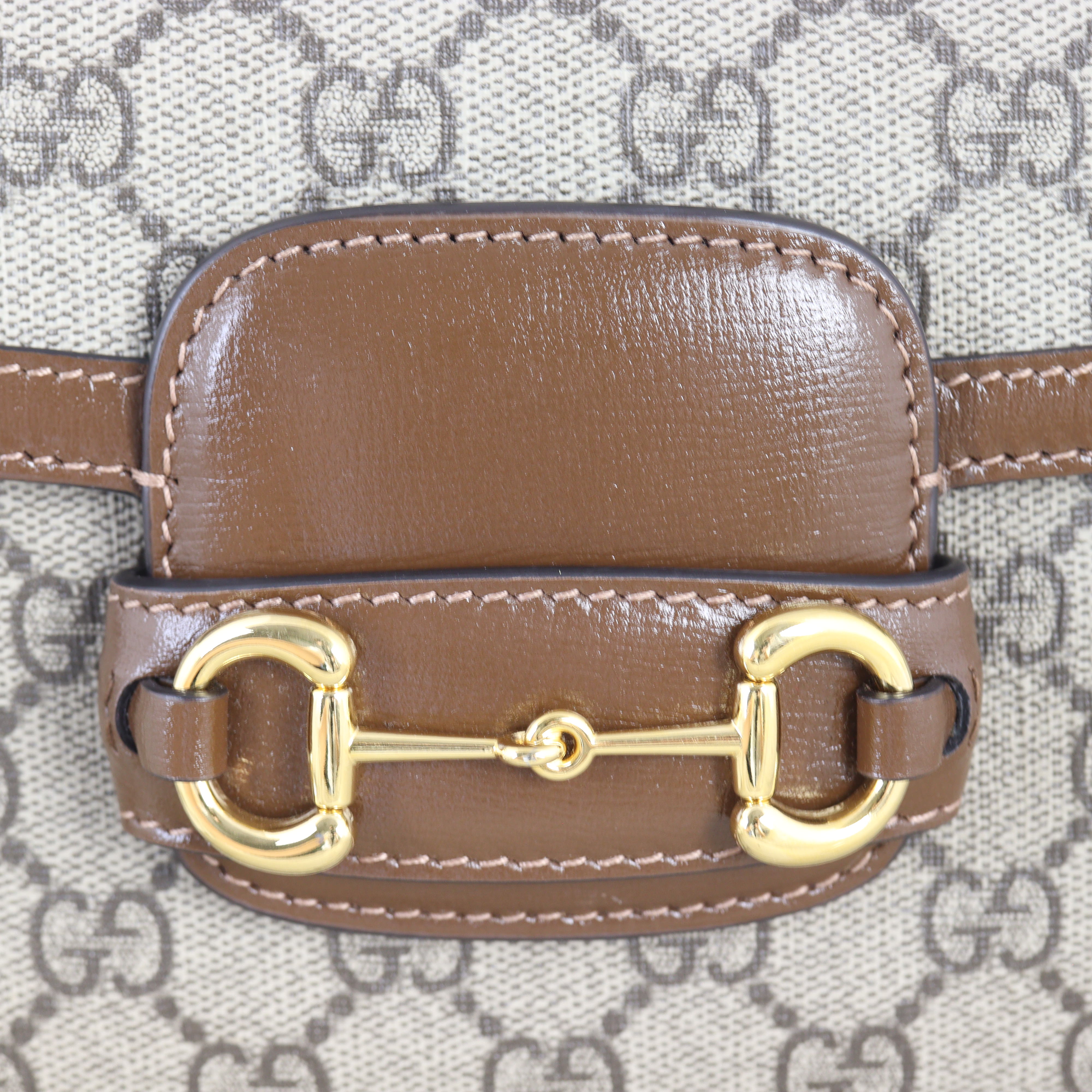 Gucci GG Supreme Horsebit 1955 Shoulder Bag Mini
