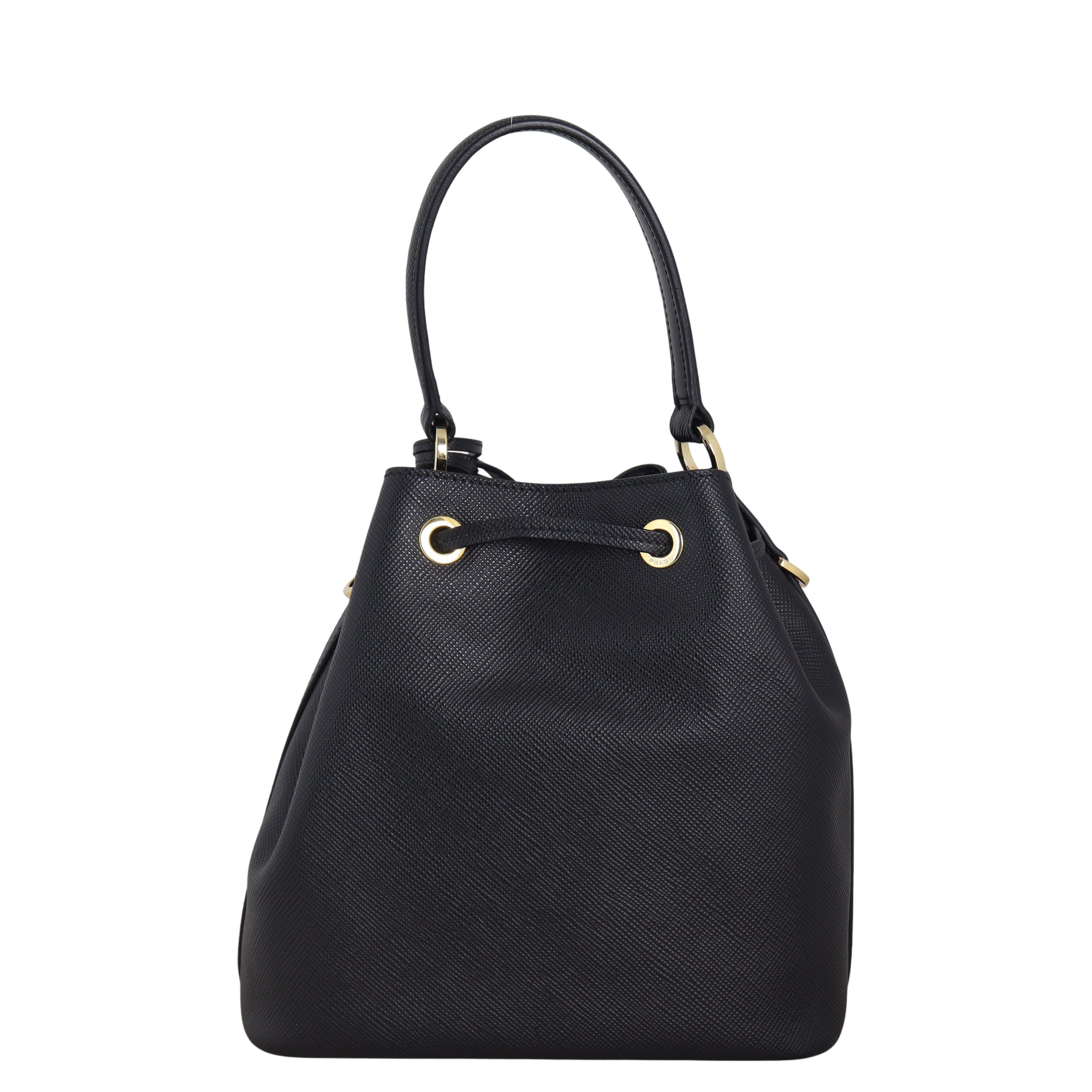 Prada Saffiano Lux Bucket Bag