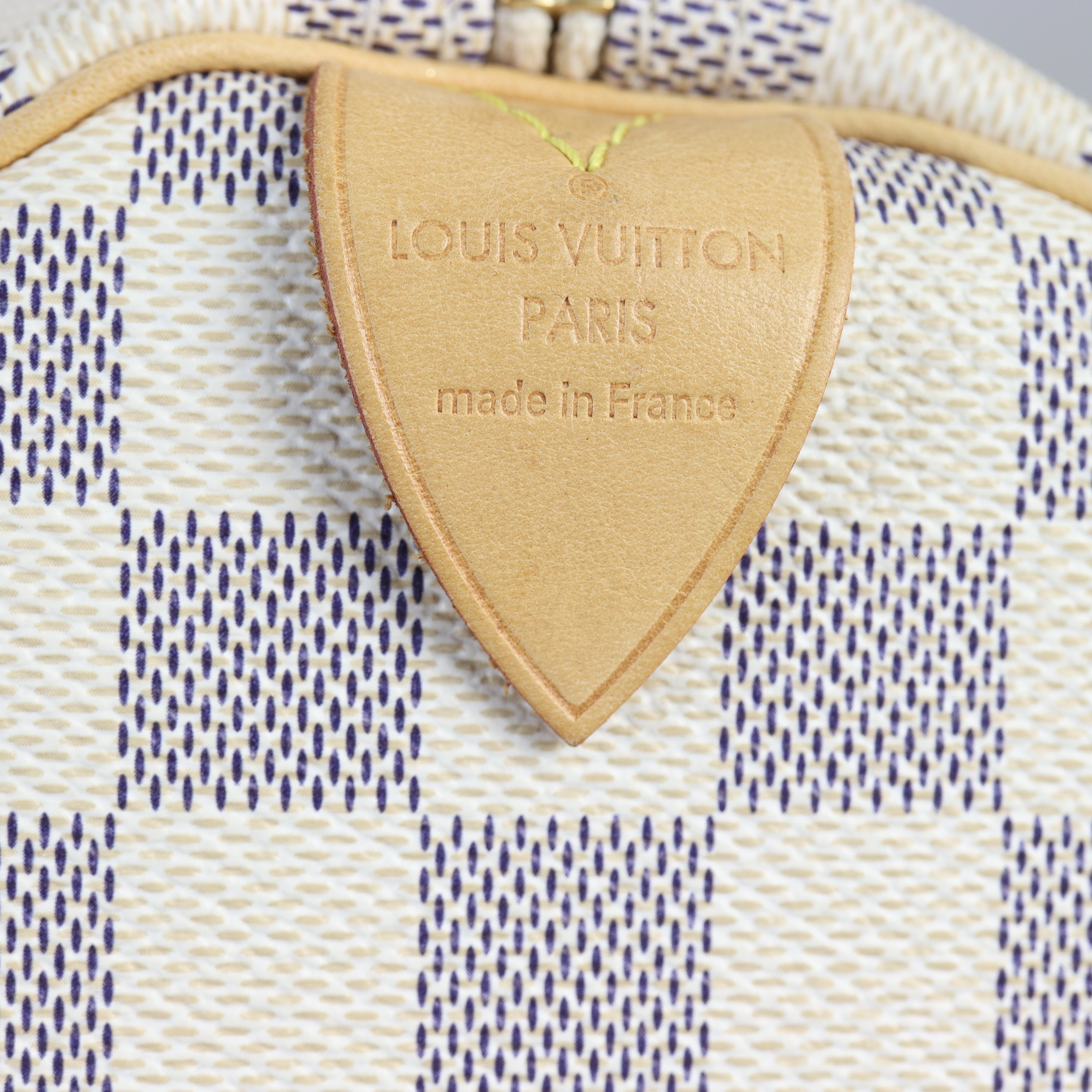 Louis Vuitton Speedy 30 Damier Azur