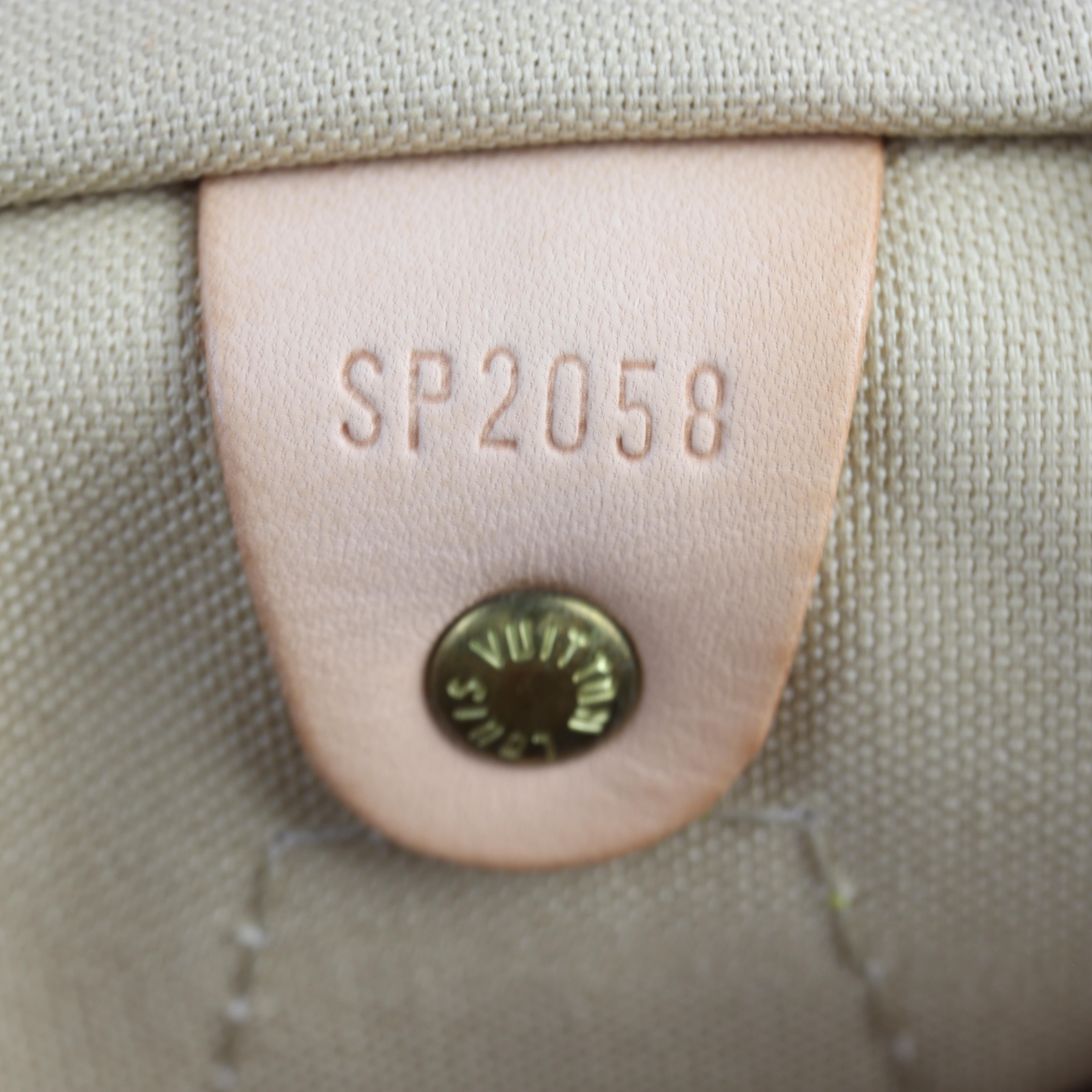 Louis Vuitton Speedy 30 Damier Azur