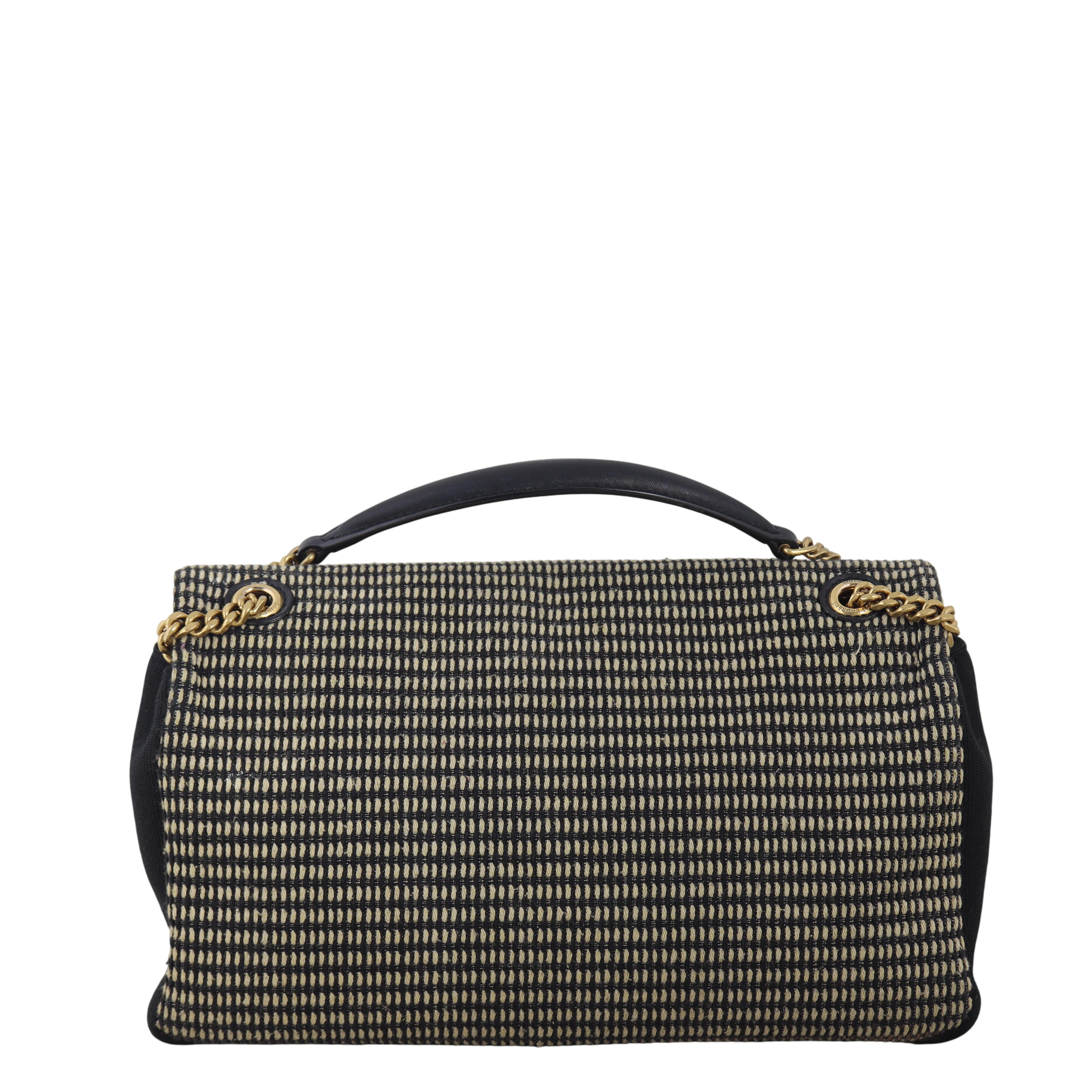 Saint Laurent Rive Gauche Chain Bag Embroidered