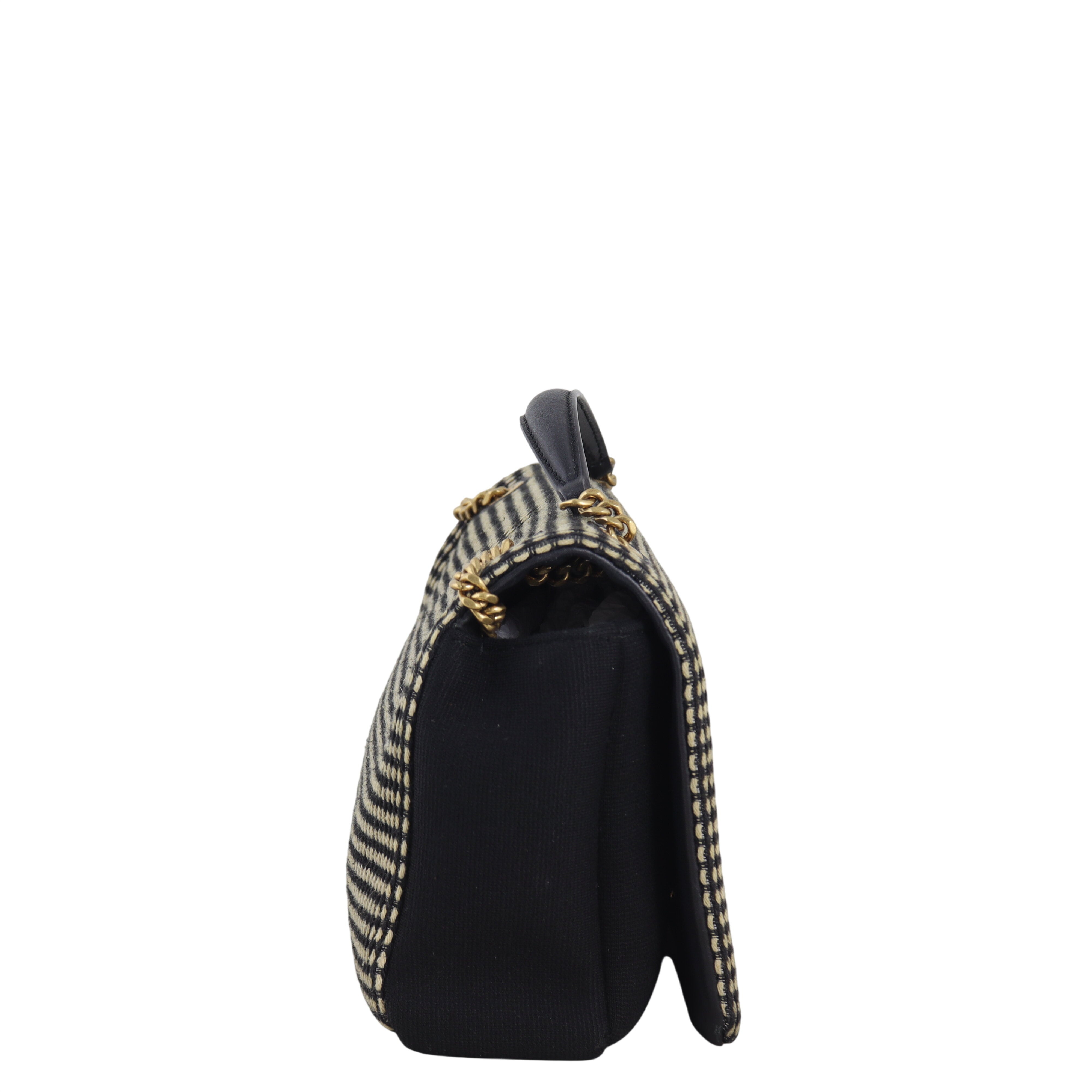 Saint Laurent Rive Gauche Chain Bag Embroidered