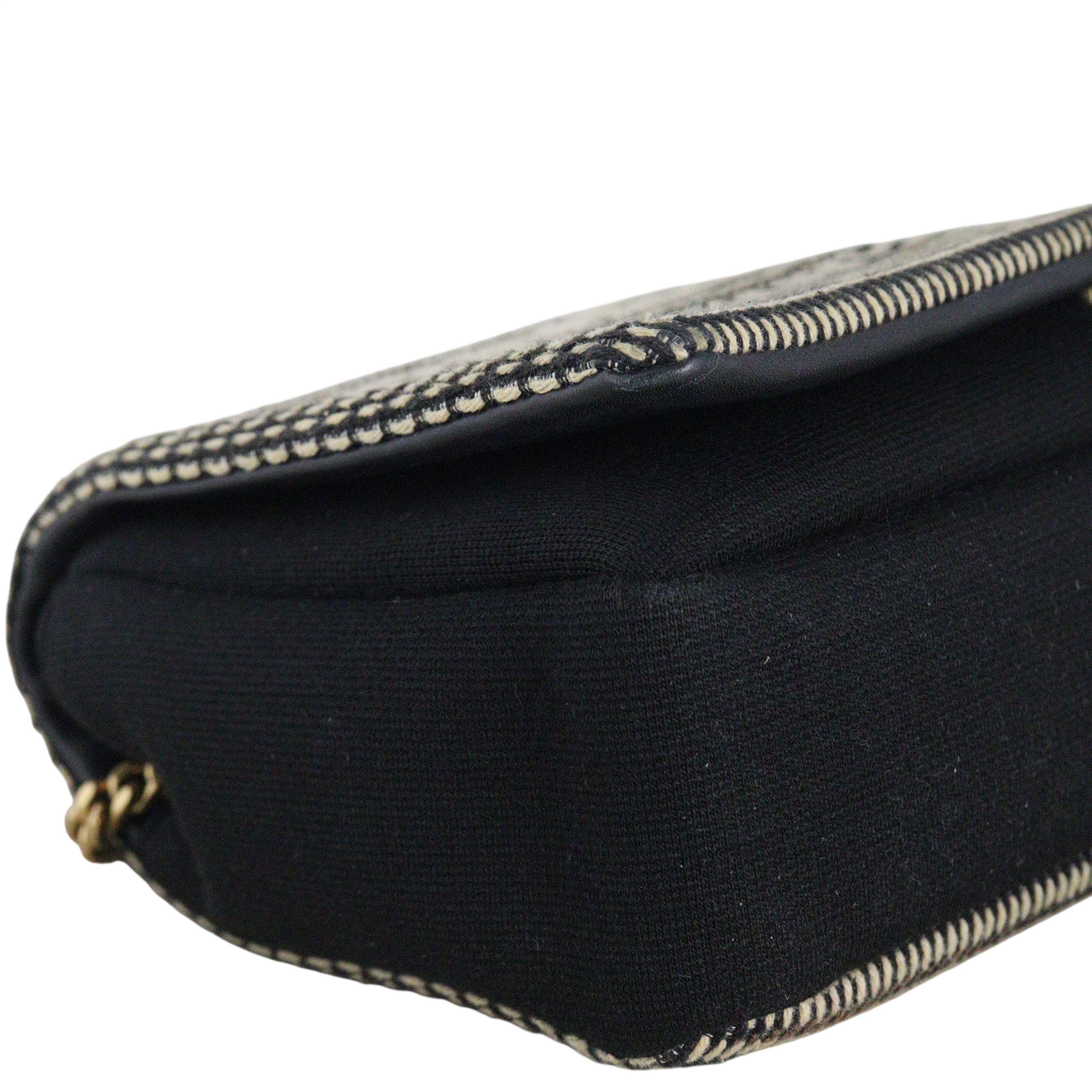 Saint Laurent Rive Gauche Chain Bag Embroidered