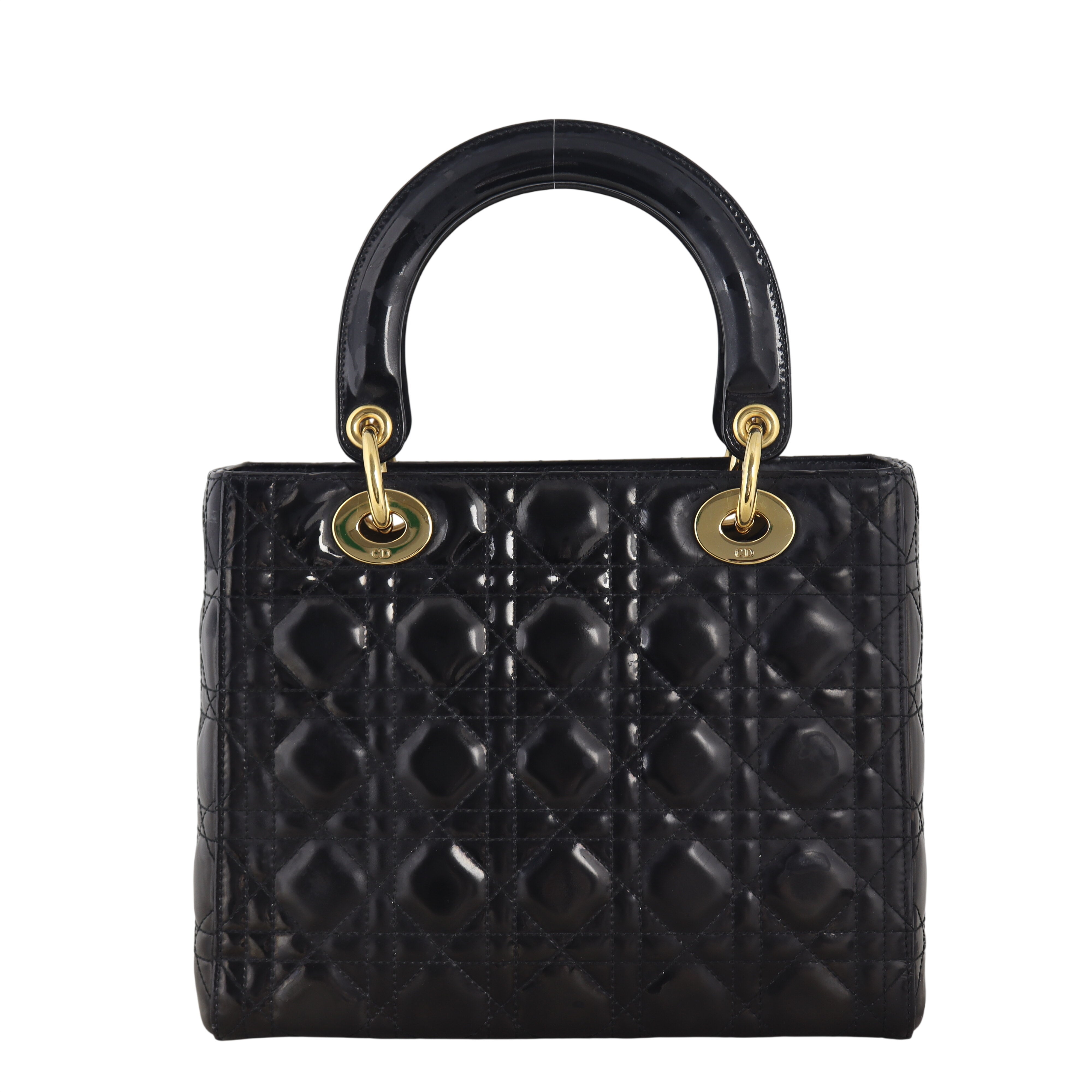 Dior Lady Dior Medium Patent