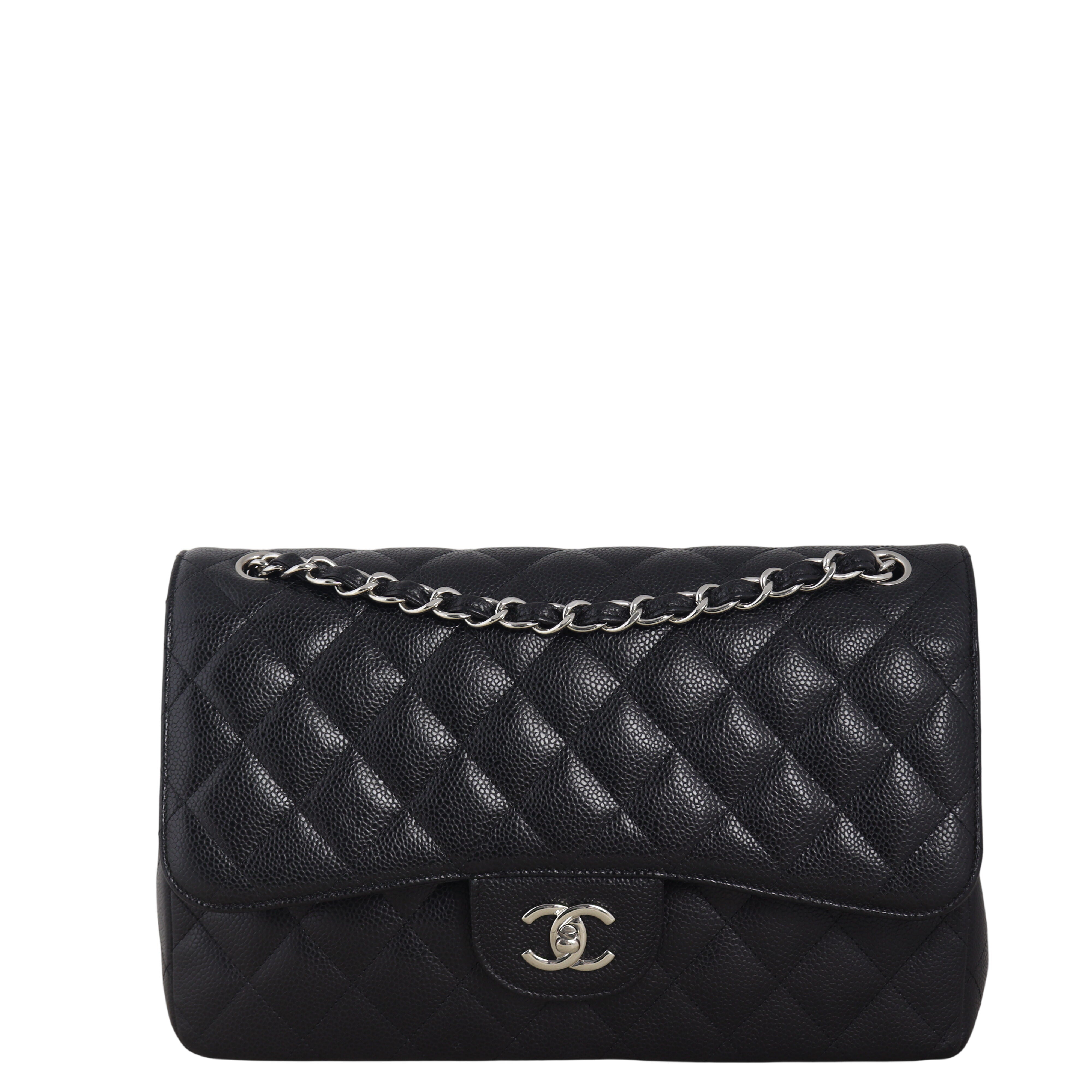 Chanel Classic Double Flap Jumbo Caviar