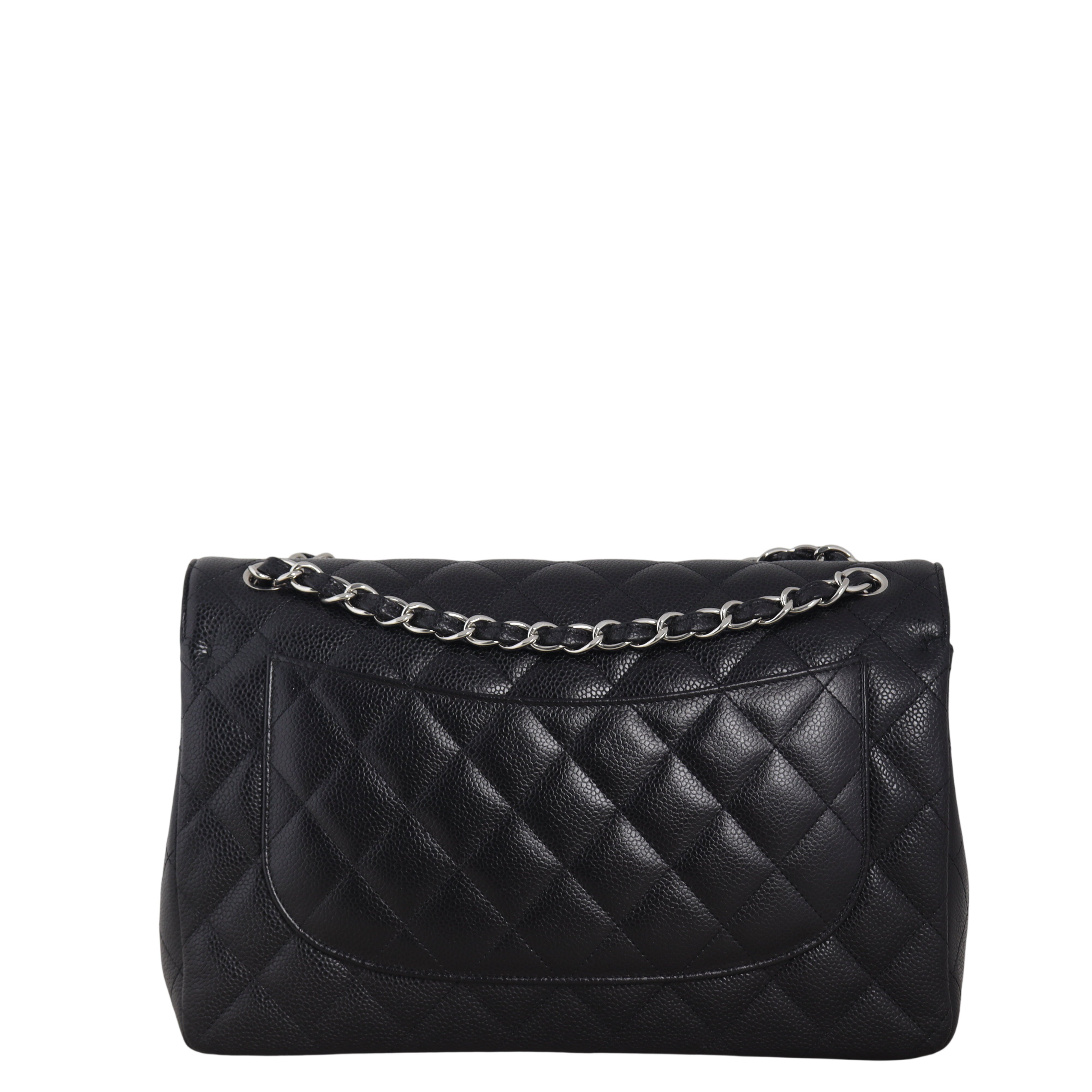 Chanel Classic Double Flap Jumbo Caviar