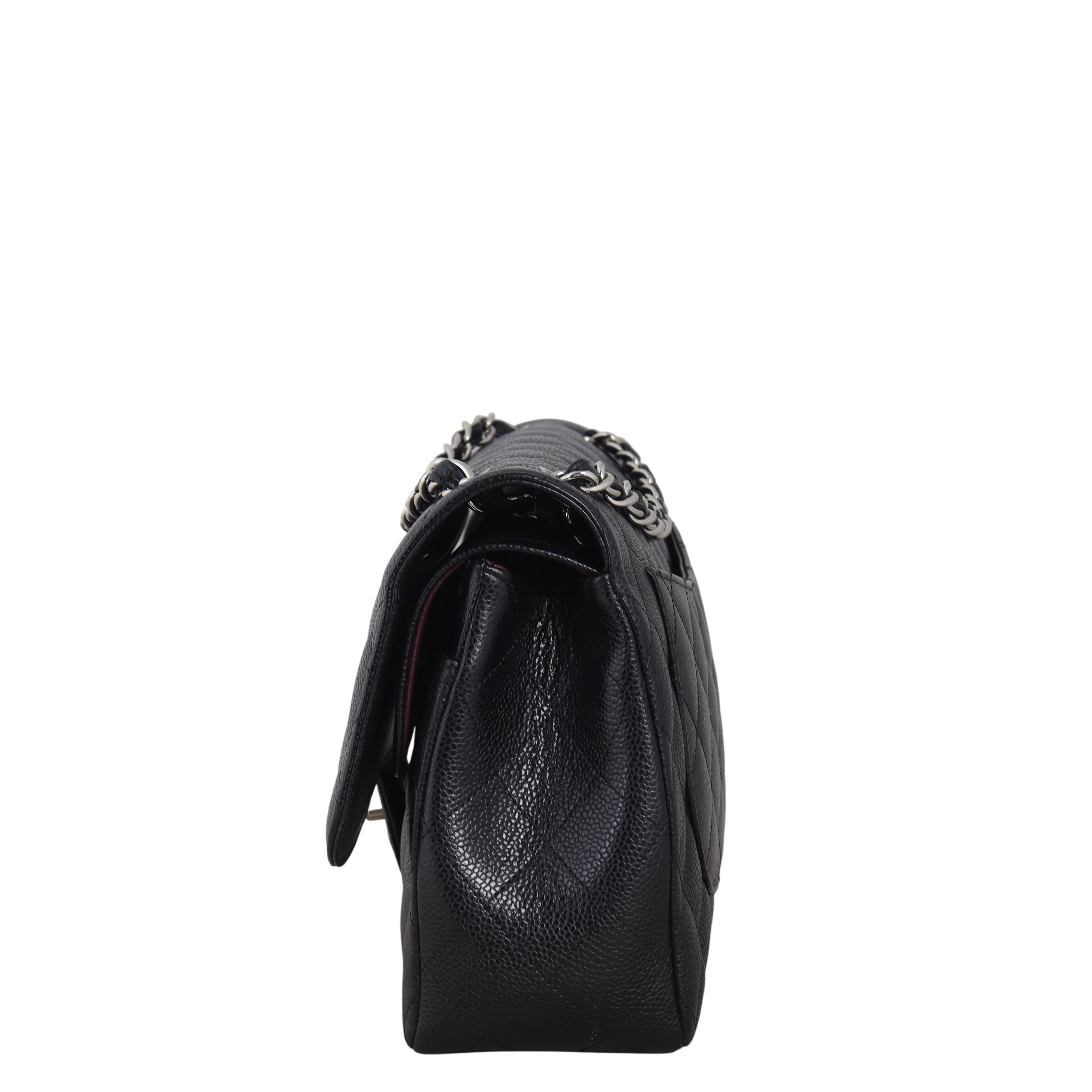 Chanel Classic Double Flap Jumbo Caviar