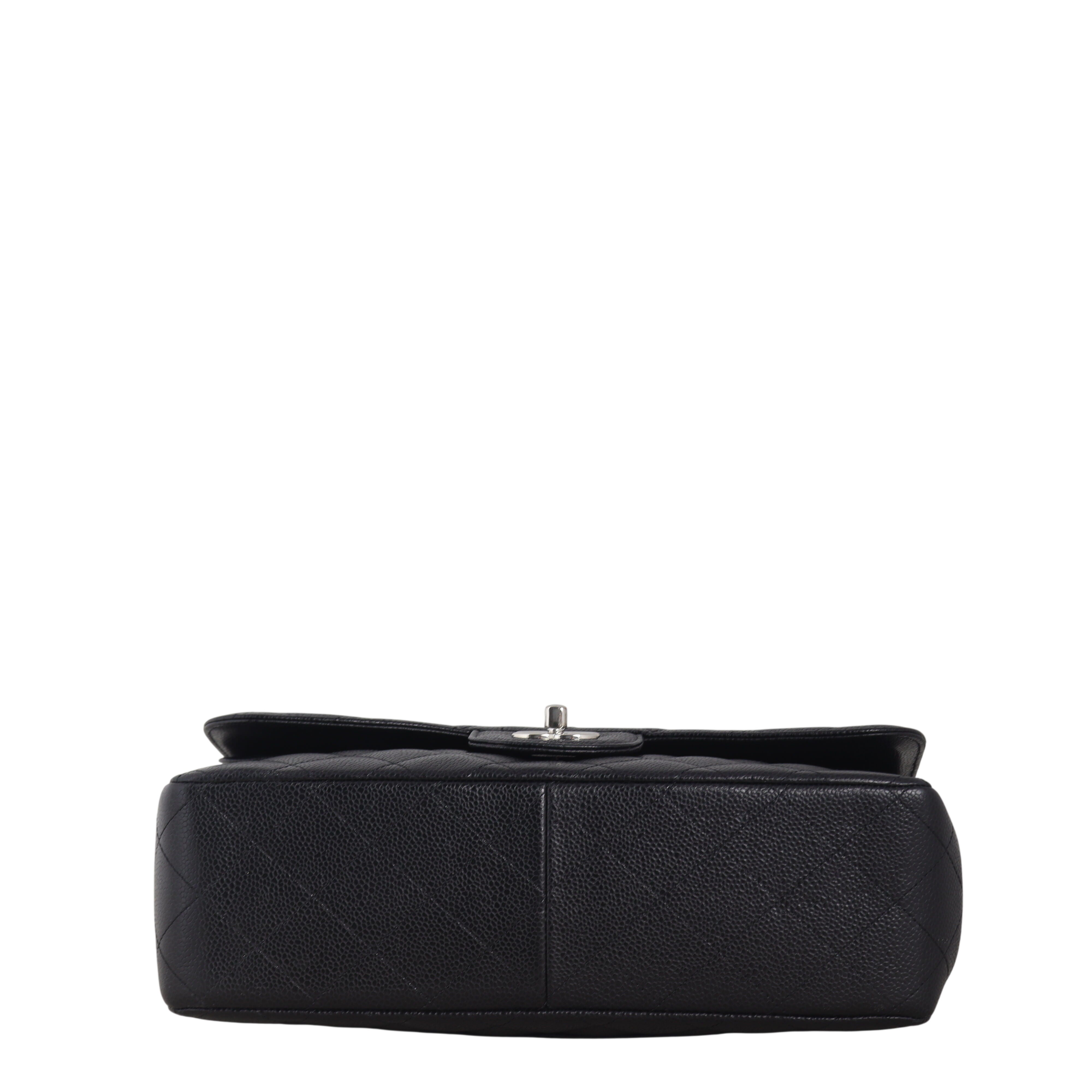 Chanel Classic Double Flap Jumbo Caviar