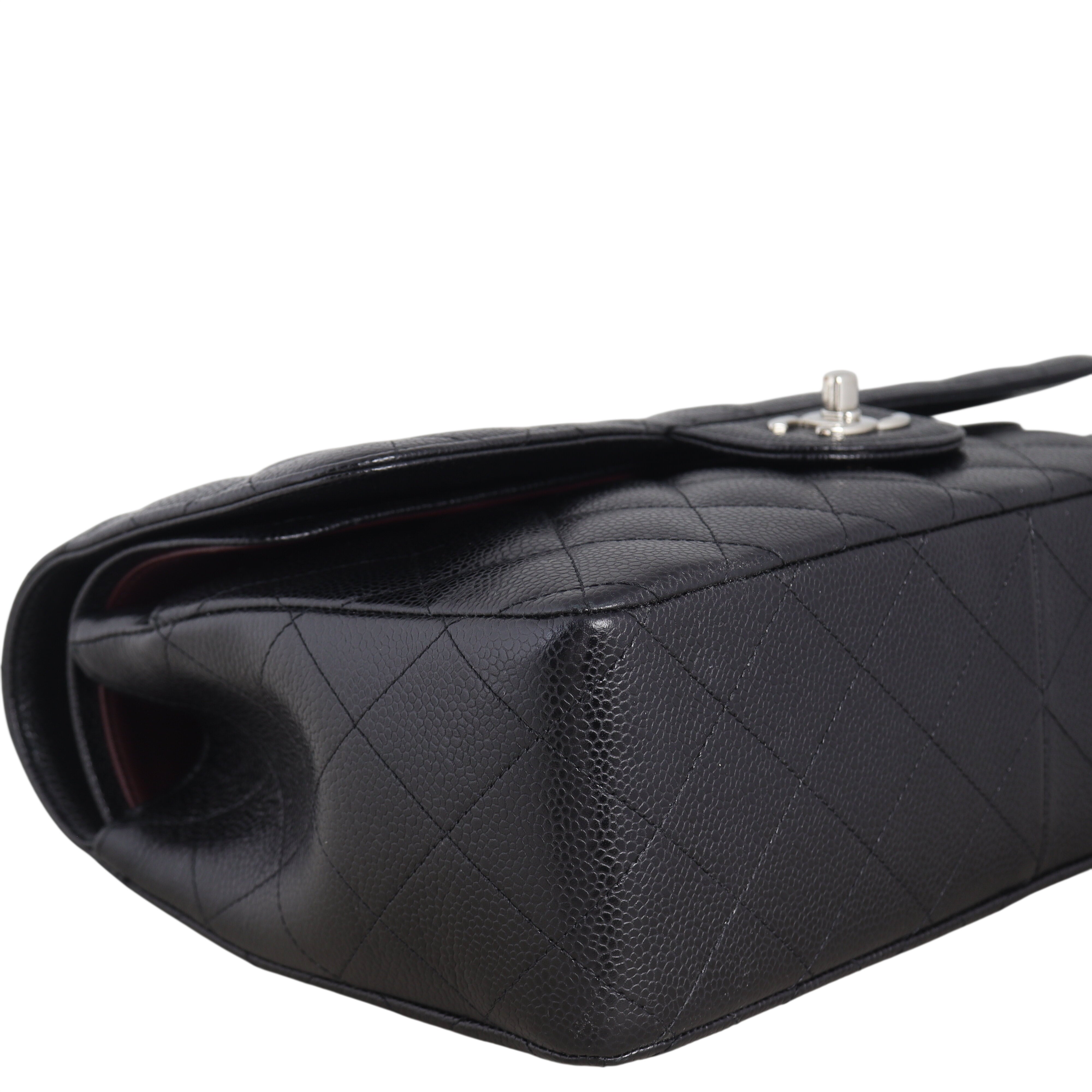 Chanel Classic Double Flap Jumbo Caviar