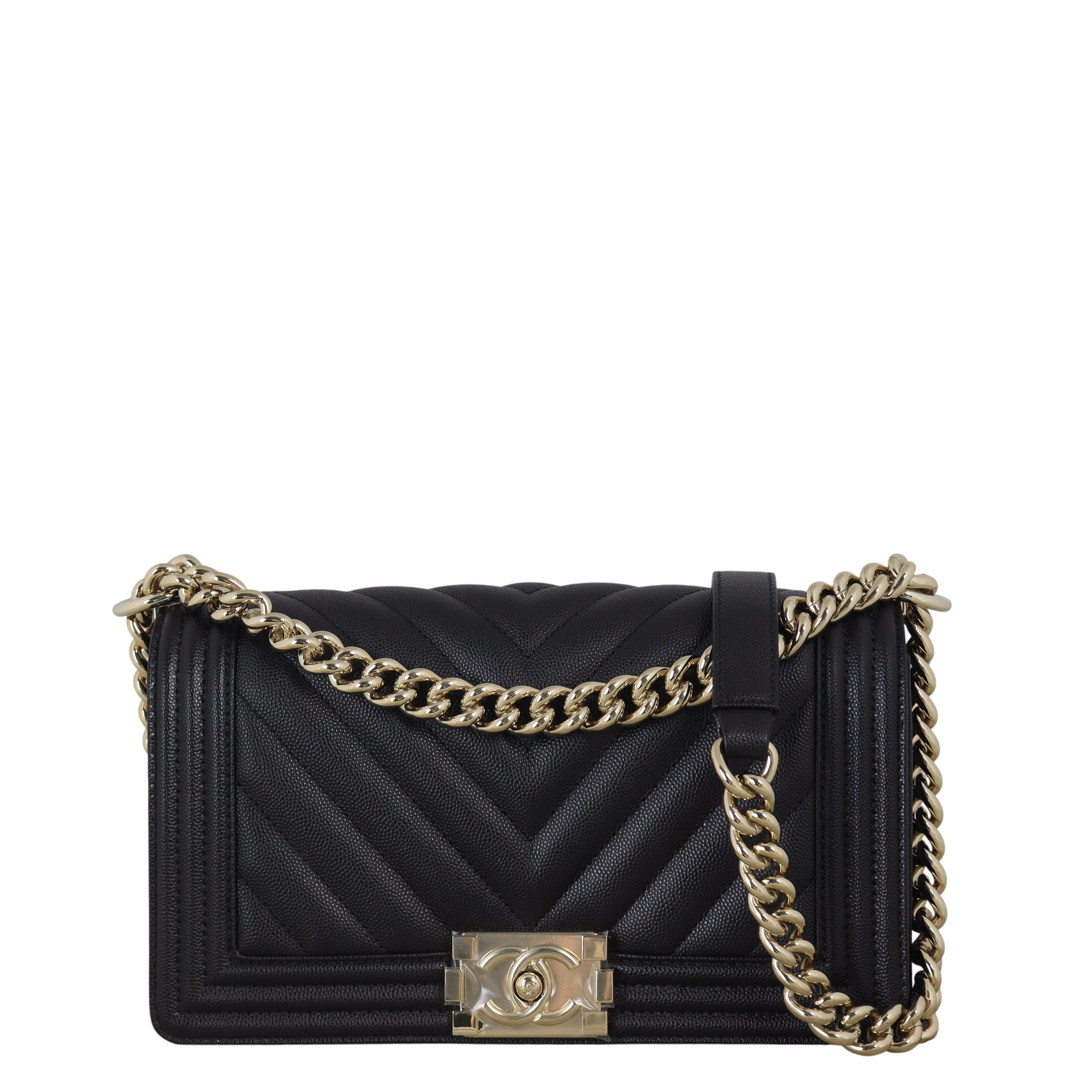 Chanel Boy Old Medium Chevron