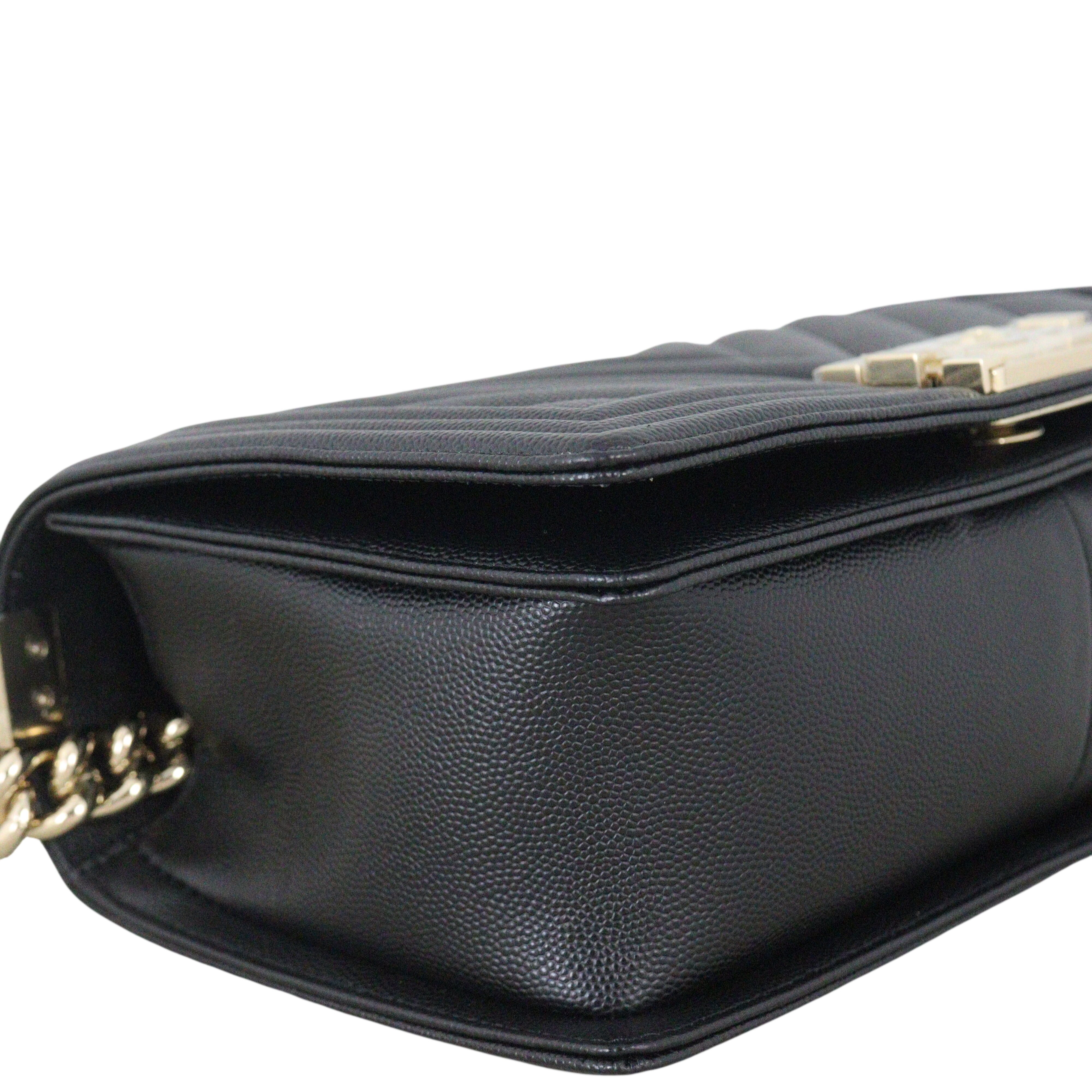 Chanel Boy Old Medium Chevron