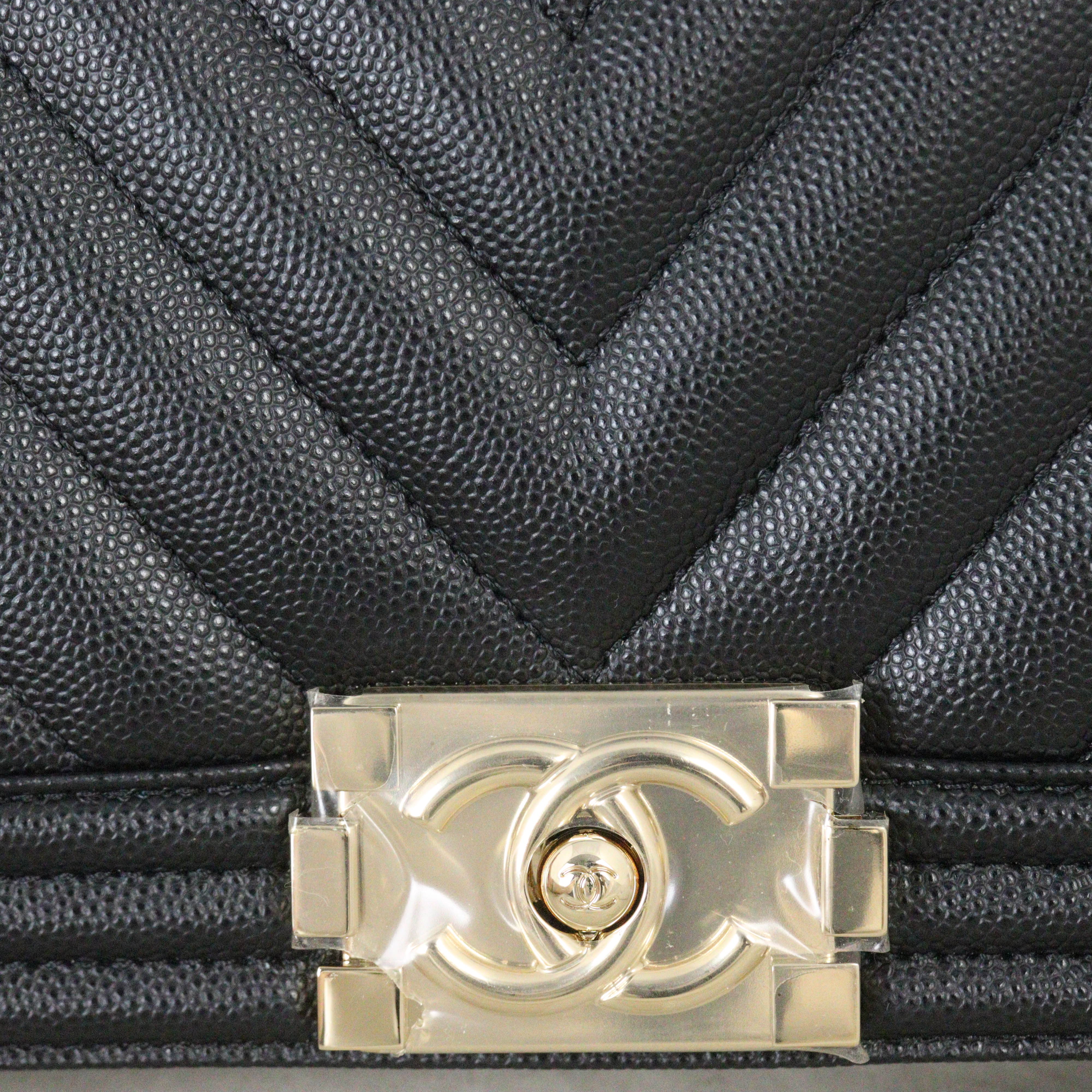 Chanel Boy Old Medium Chevron
